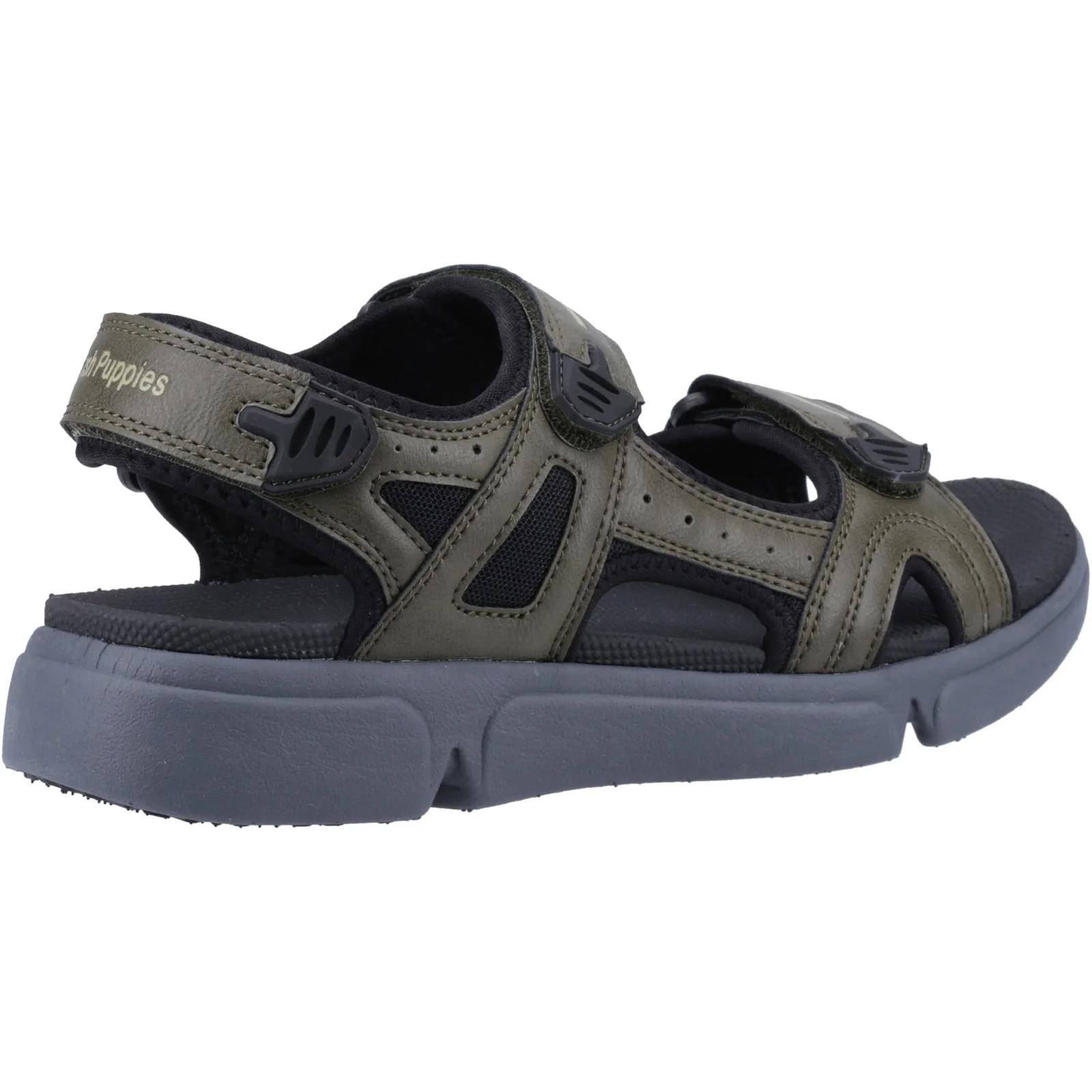 Hush Puppies Mens Castro Sandal Khaki - Image 3