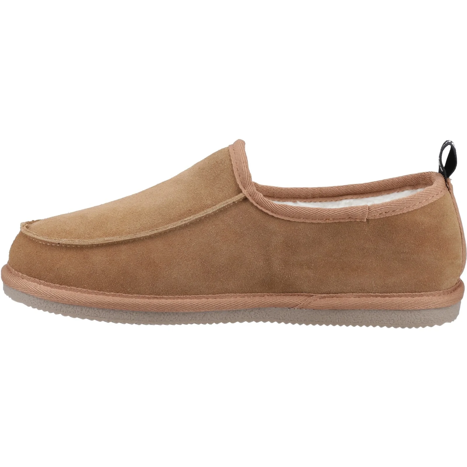 Hush Puppies Mens Charles Slippers Tan - Image 2
