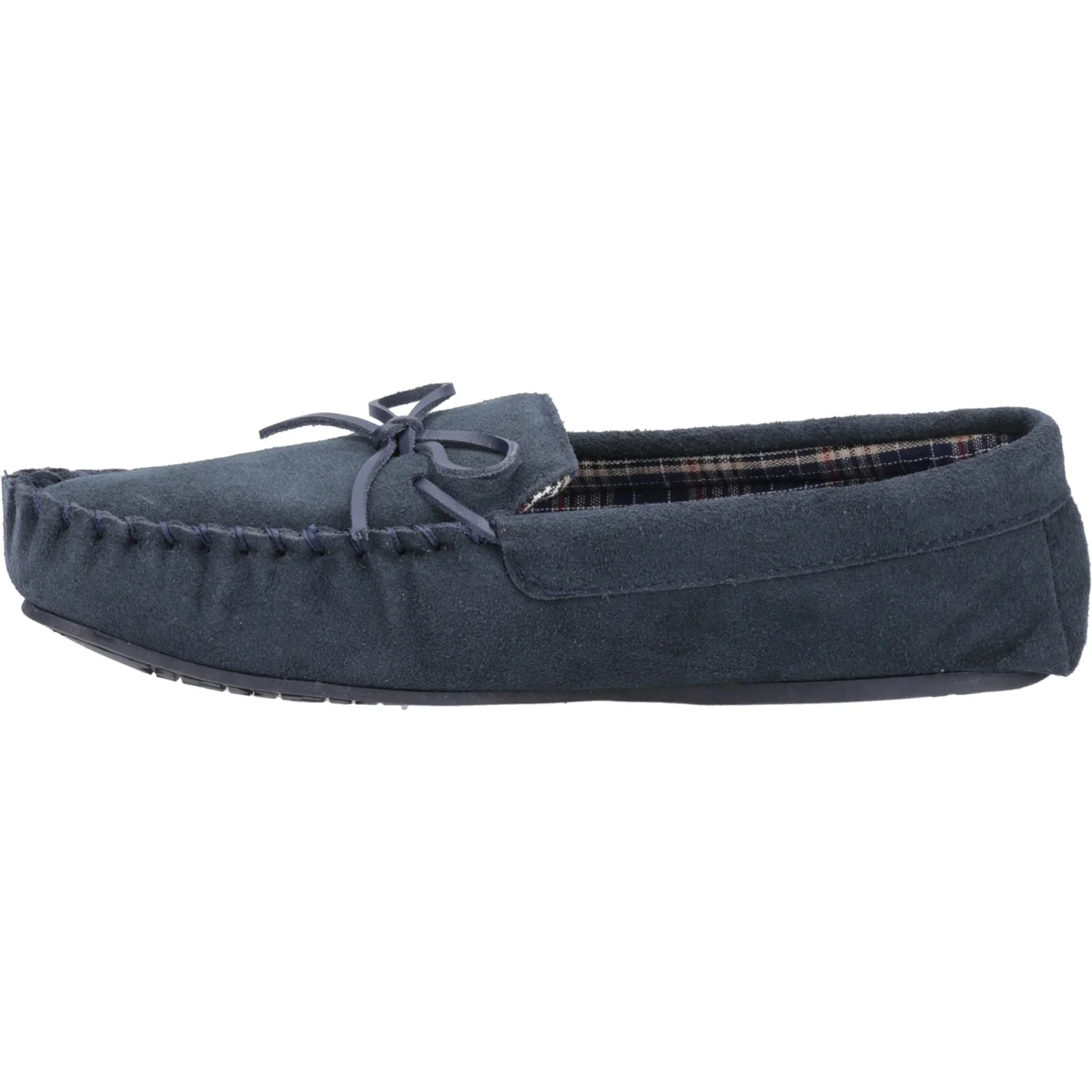 Hush Puppies Mens Clyde Slippers Navy - Image 2