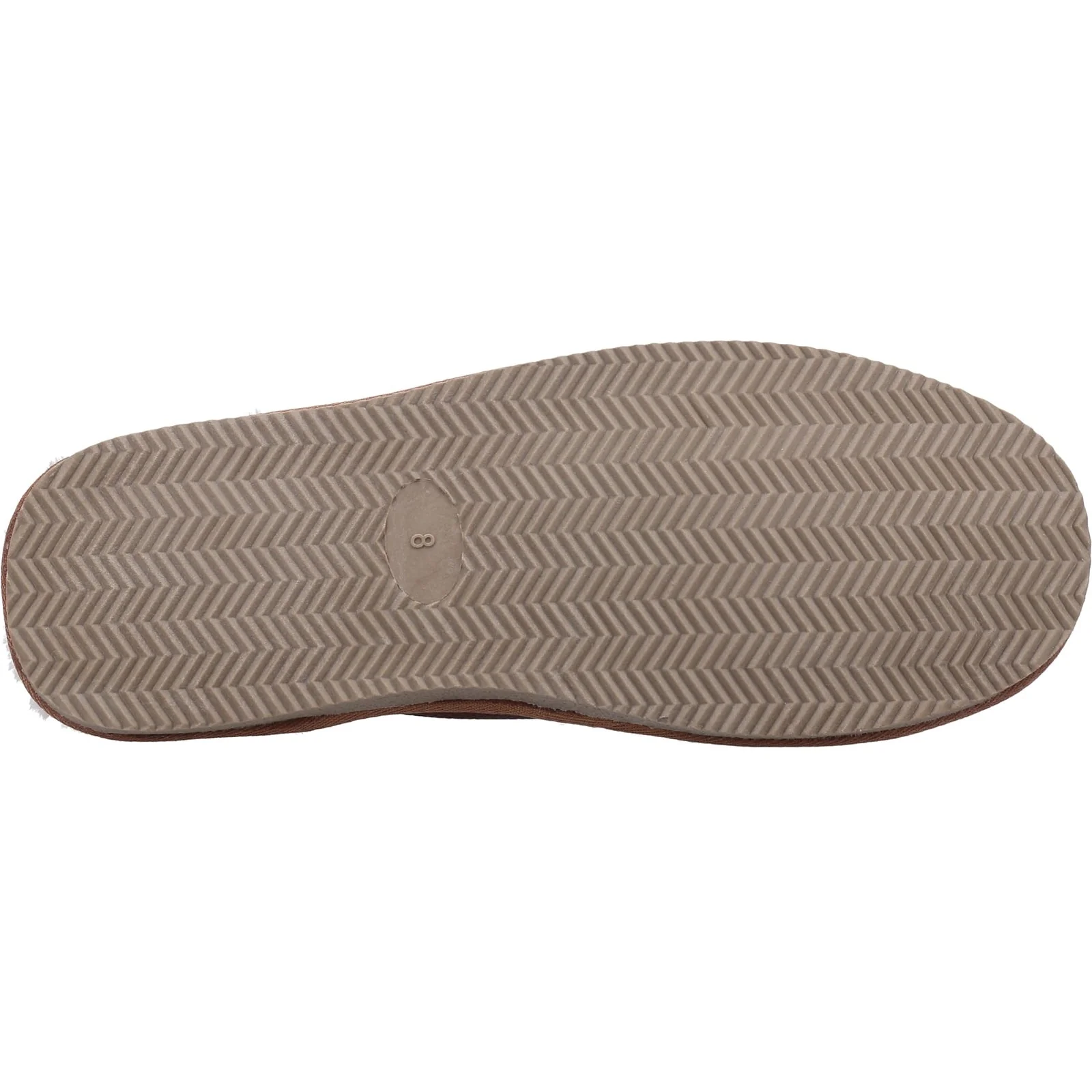 Hush Puppies Mens Coady Leather Slipper Tan - Image 2
