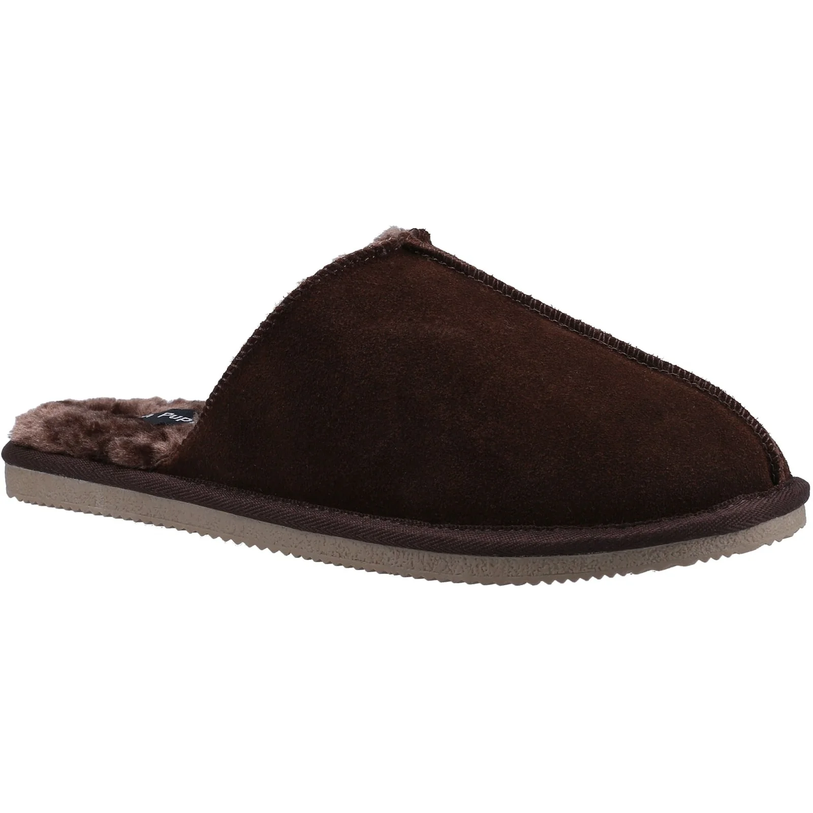 Hush Puppies Mens Coady Slipper Brown - Image 4