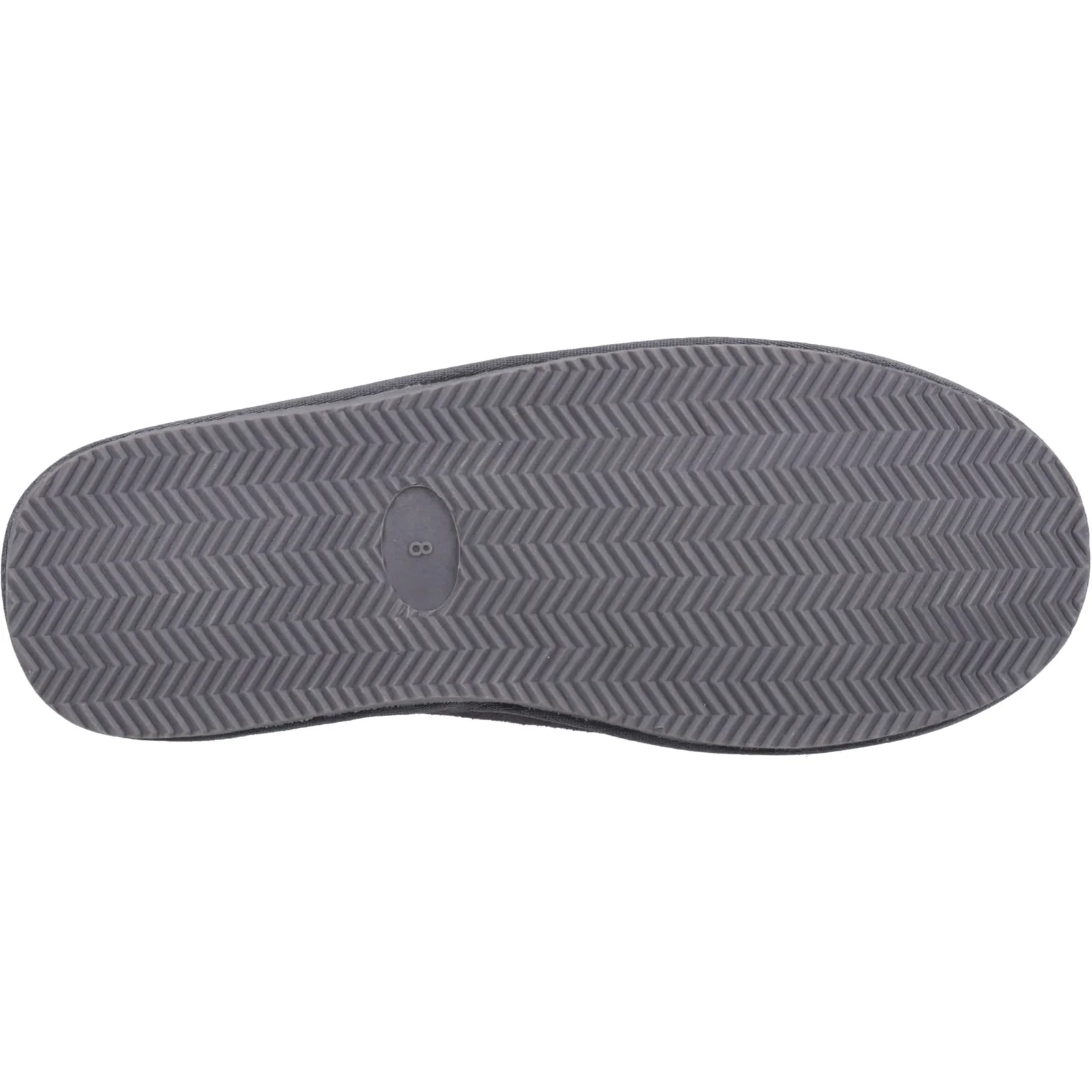 Hush Puppies Mens Conrad Slippers Grey - Image 3