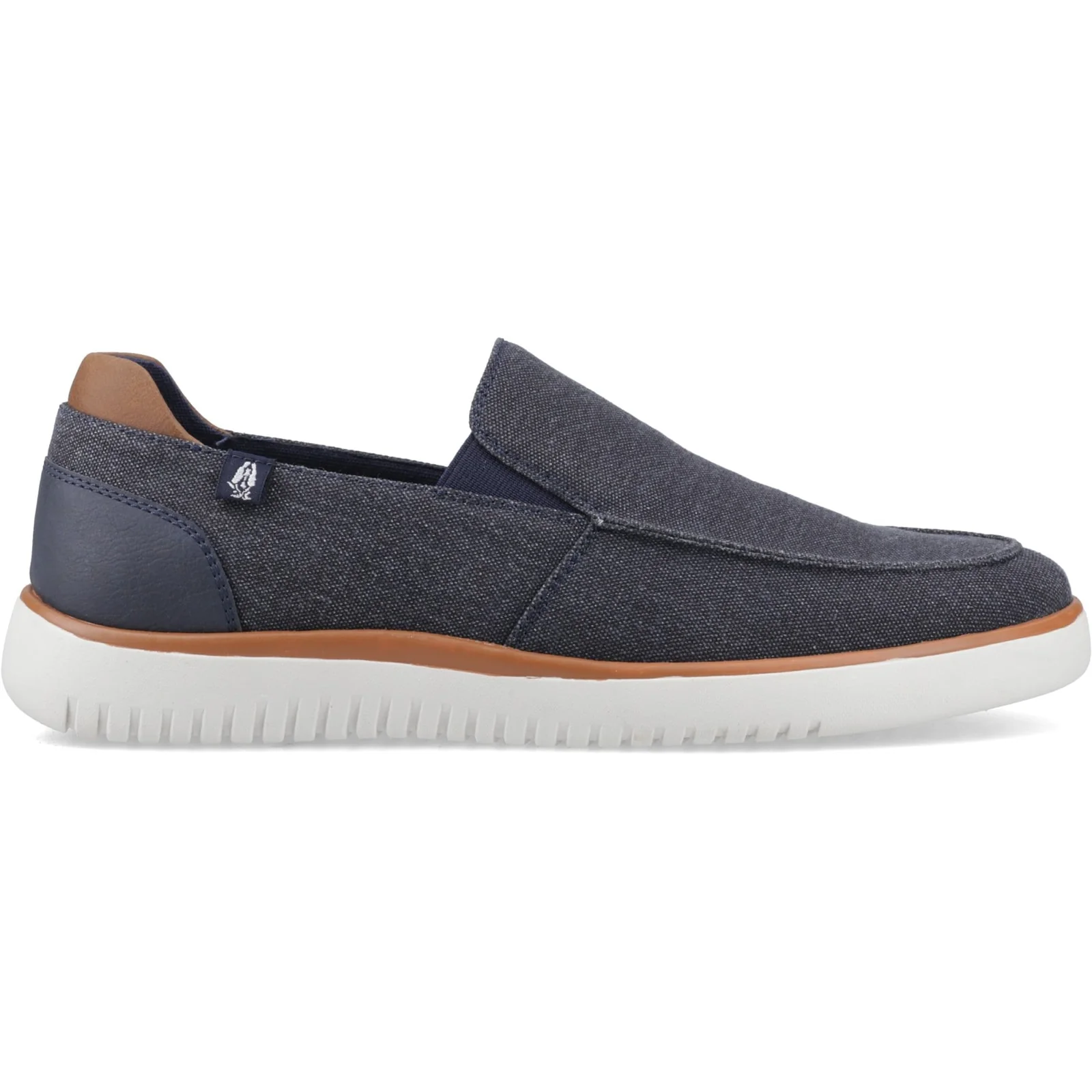 Hush Puppies Mens Damon Slip on Navy
