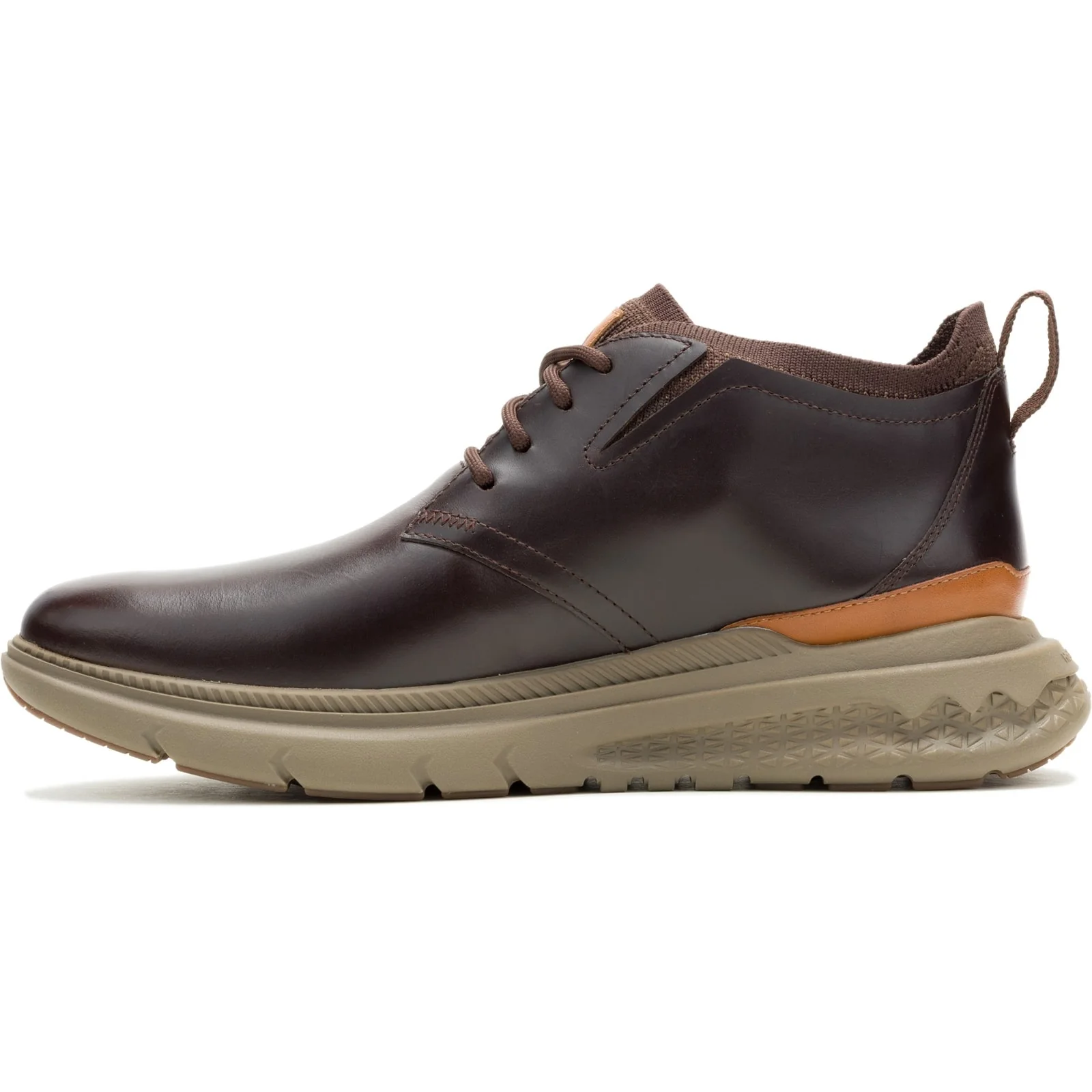 Hush Puppies Mens Excel Chukka Boot Brown - Image 2
