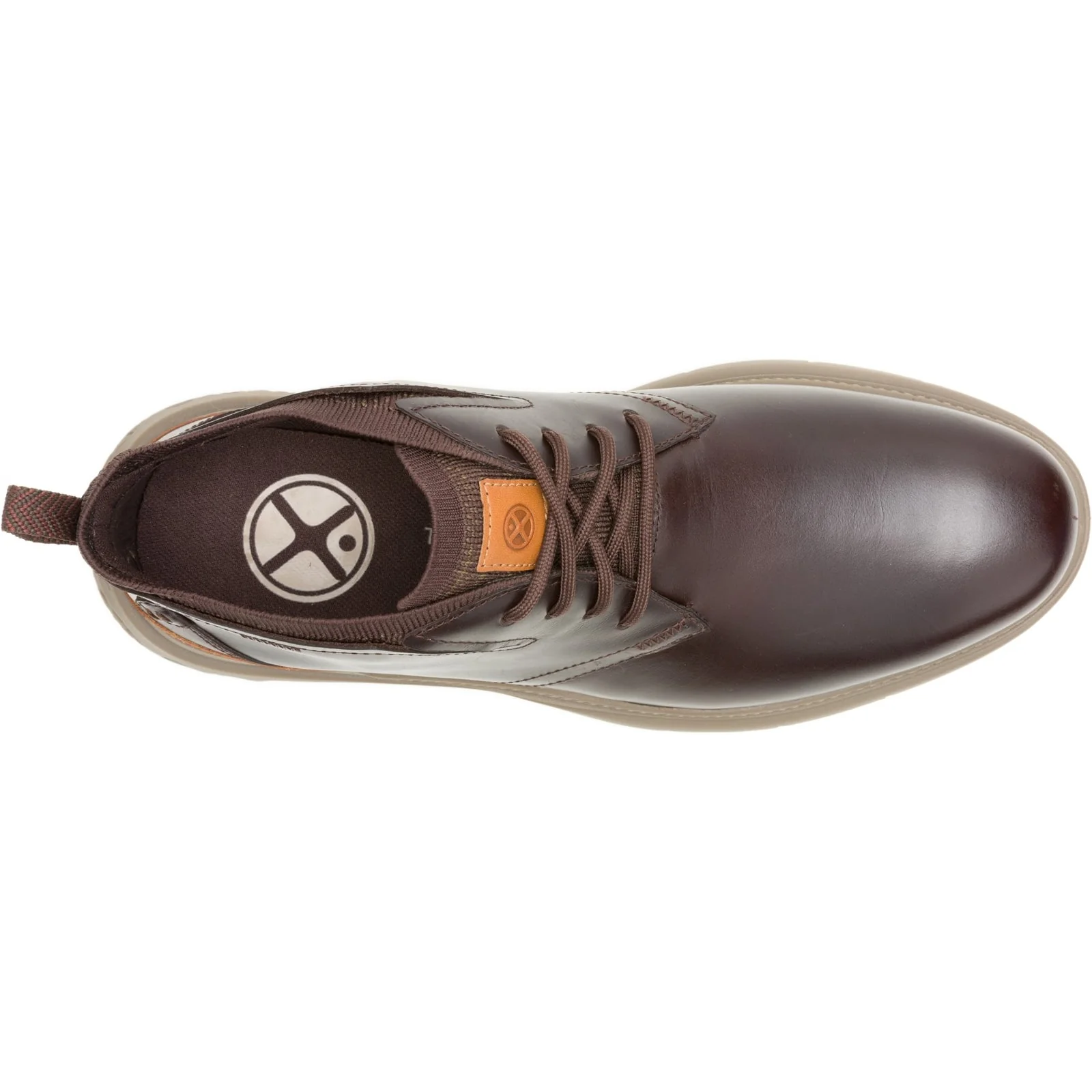 Hush Puppies Mens Excel Chukka Boot Brown - Image 3