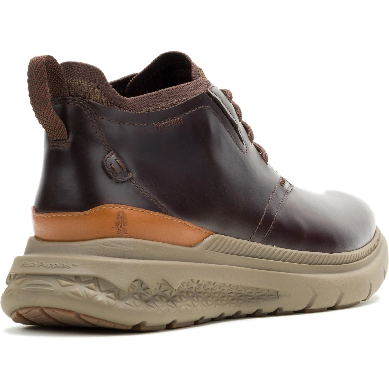 Hush Puppies Mens Excel Chukka Boot Brown - Image 5