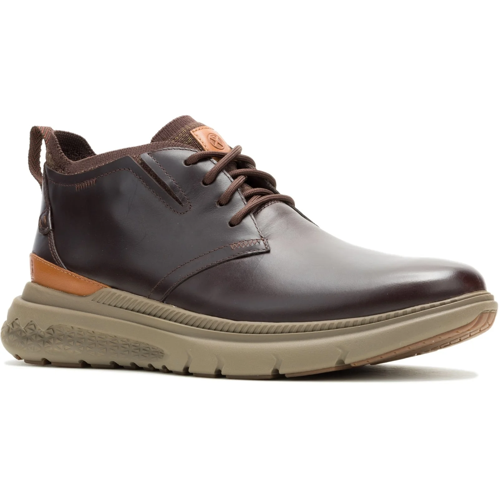 Hush Puppies Mens Excel Chukka Boot Brown - Image 6