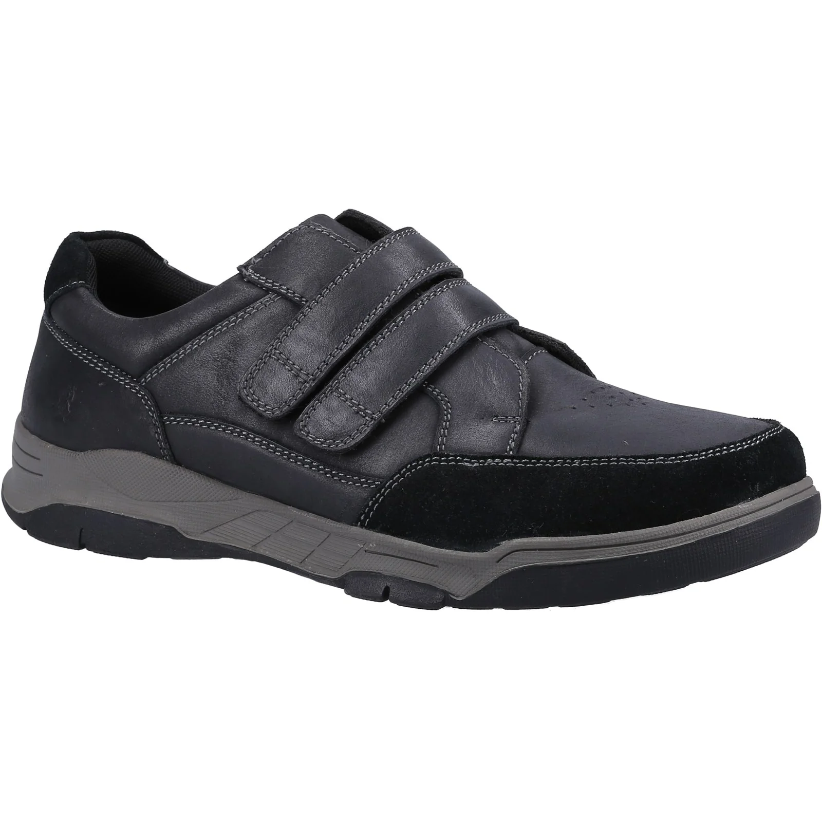 Hush Puppies Mens Fabian Double Strap Black - Image 4