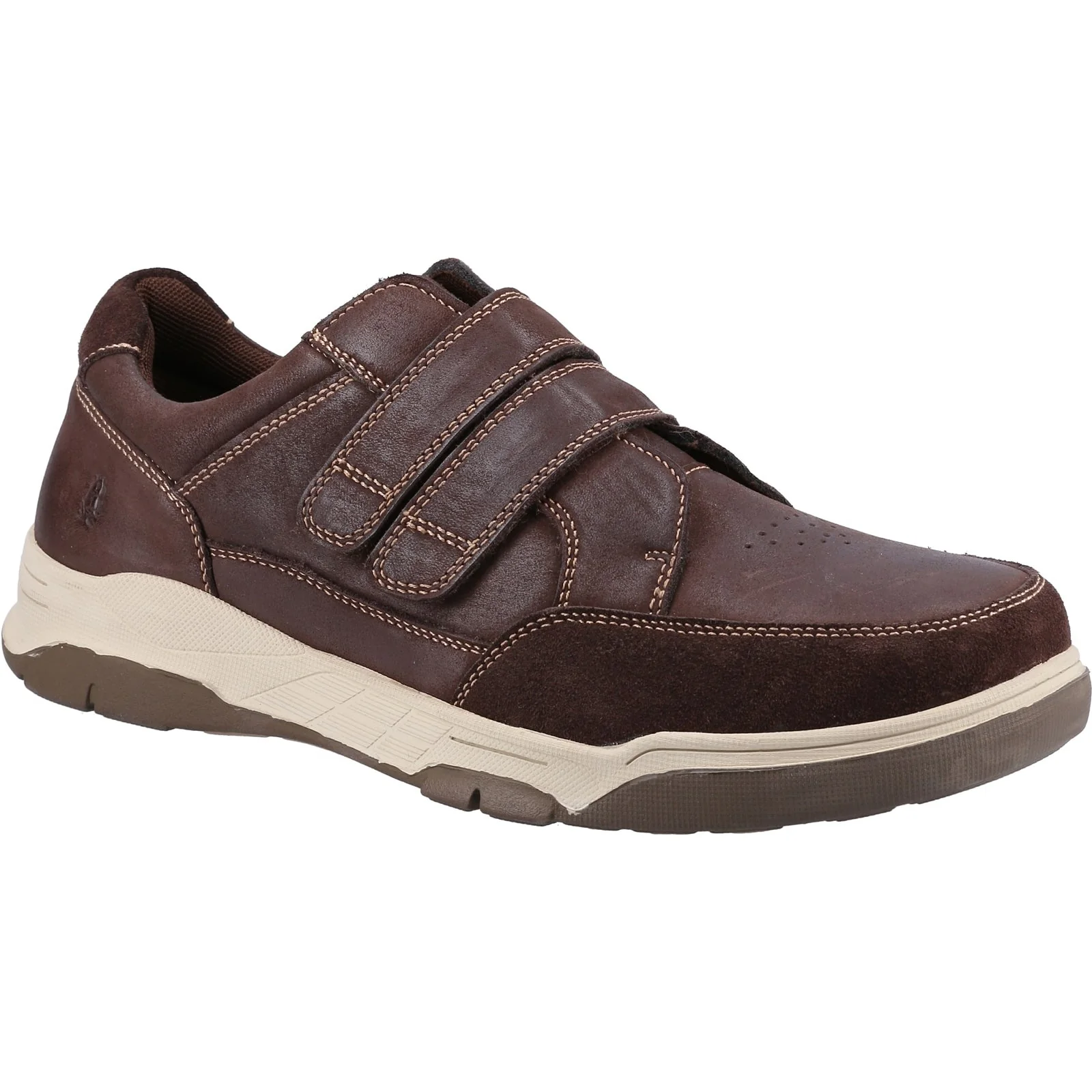 Hush Puppies Mens Fabian Double Strap Brown - Image 4