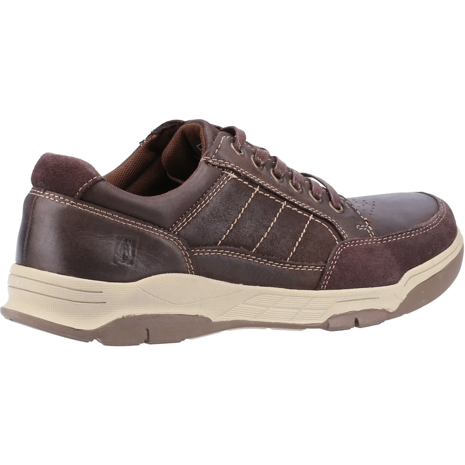 Hush Puppies Mens Finley Shoe Coffee - Image 3