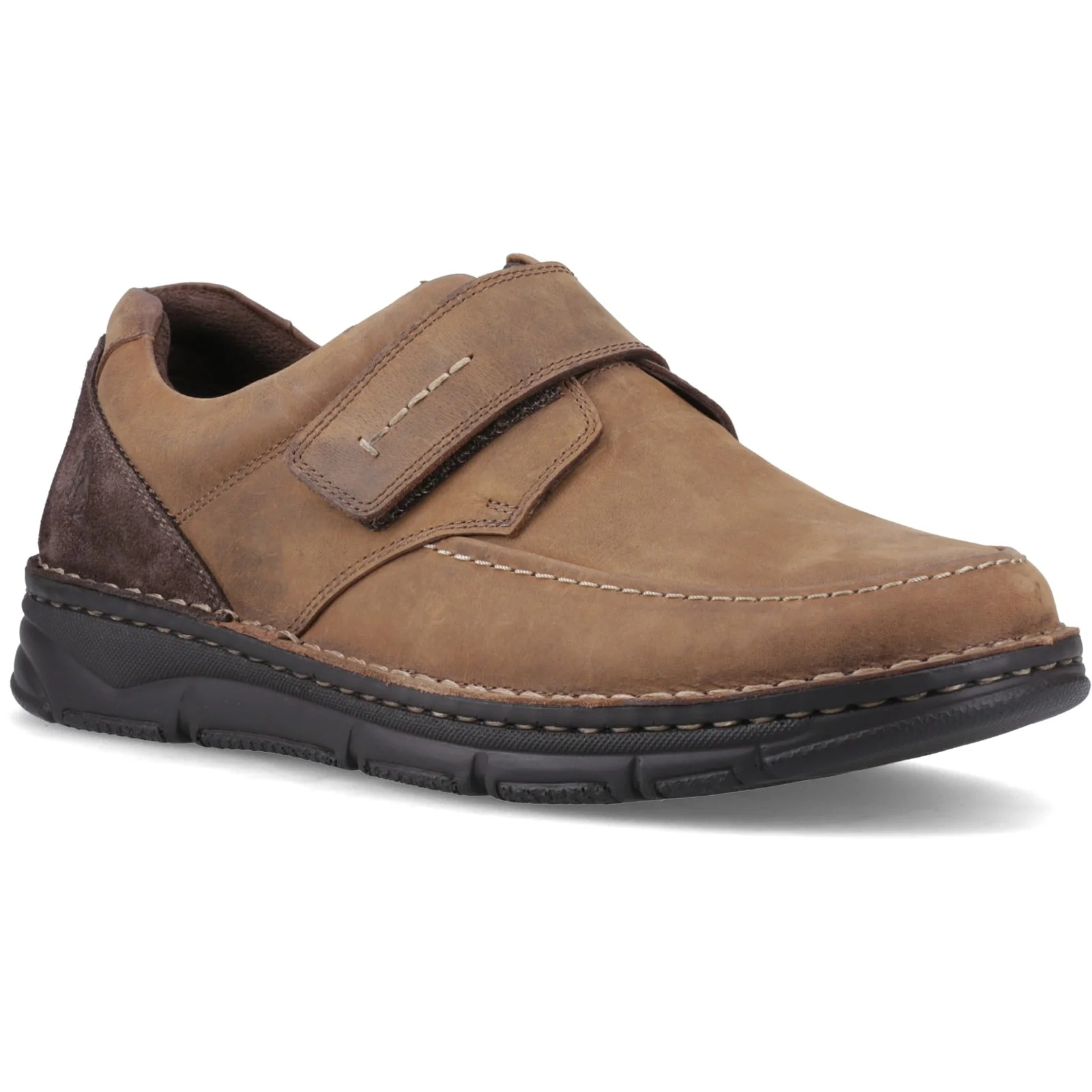 Hush Puppies Mens Forde Touch Fastening Tan - Image 5