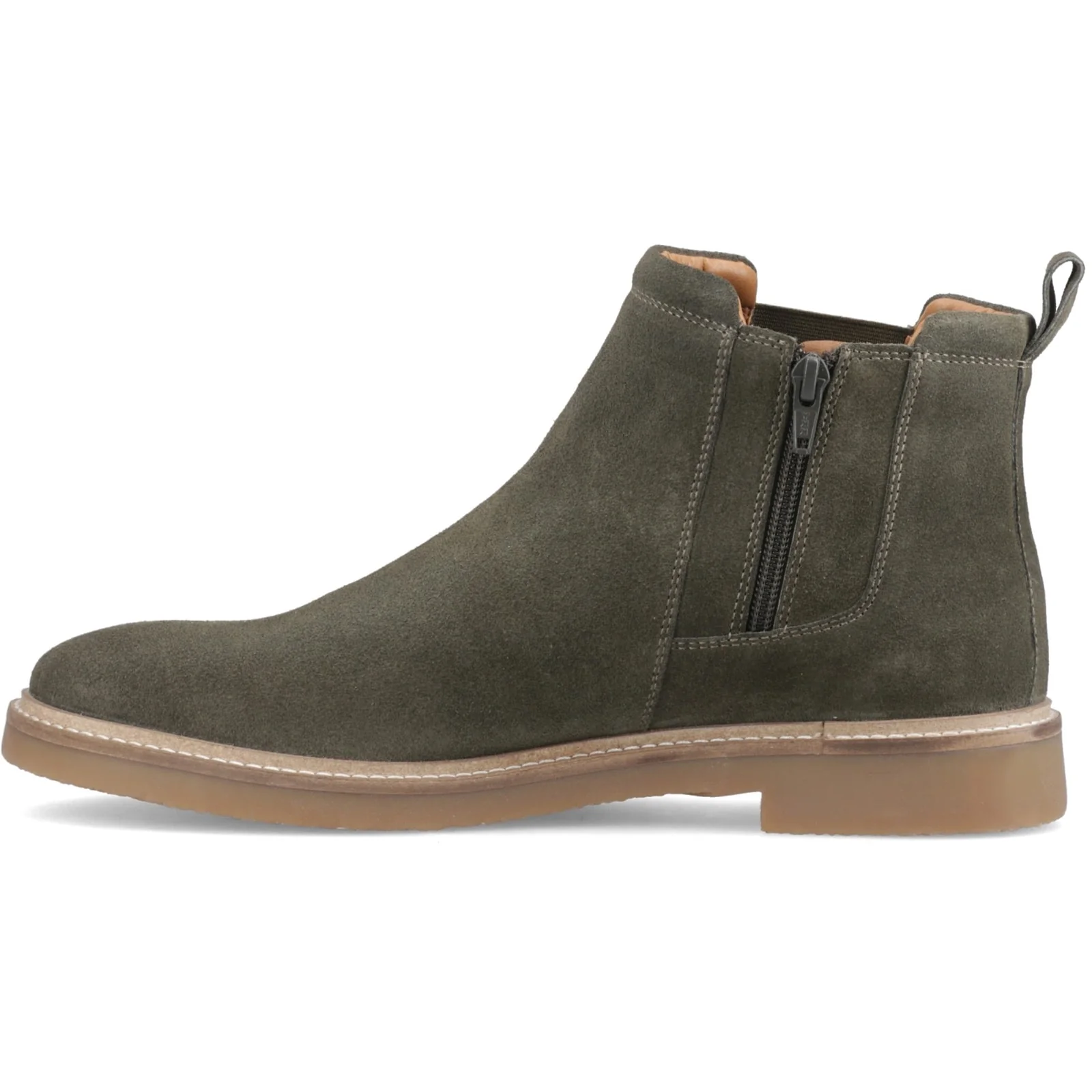 Hush Puppies Mens Gareth Chelsea Boot Khaki - Image 2
