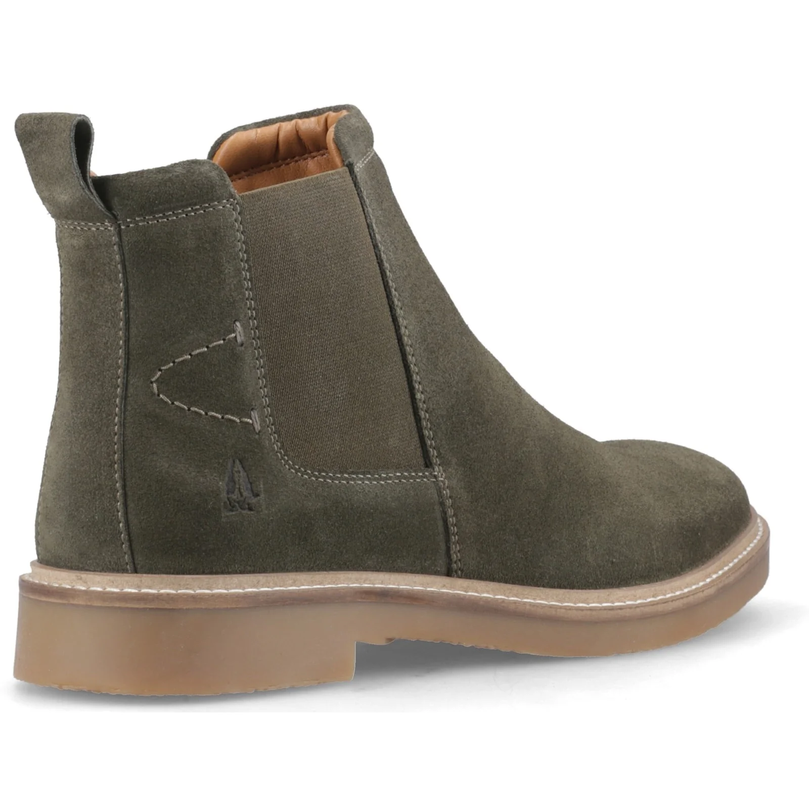 Hush Puppies Mens Gareth Chelsea Boot Khaki - Image 4