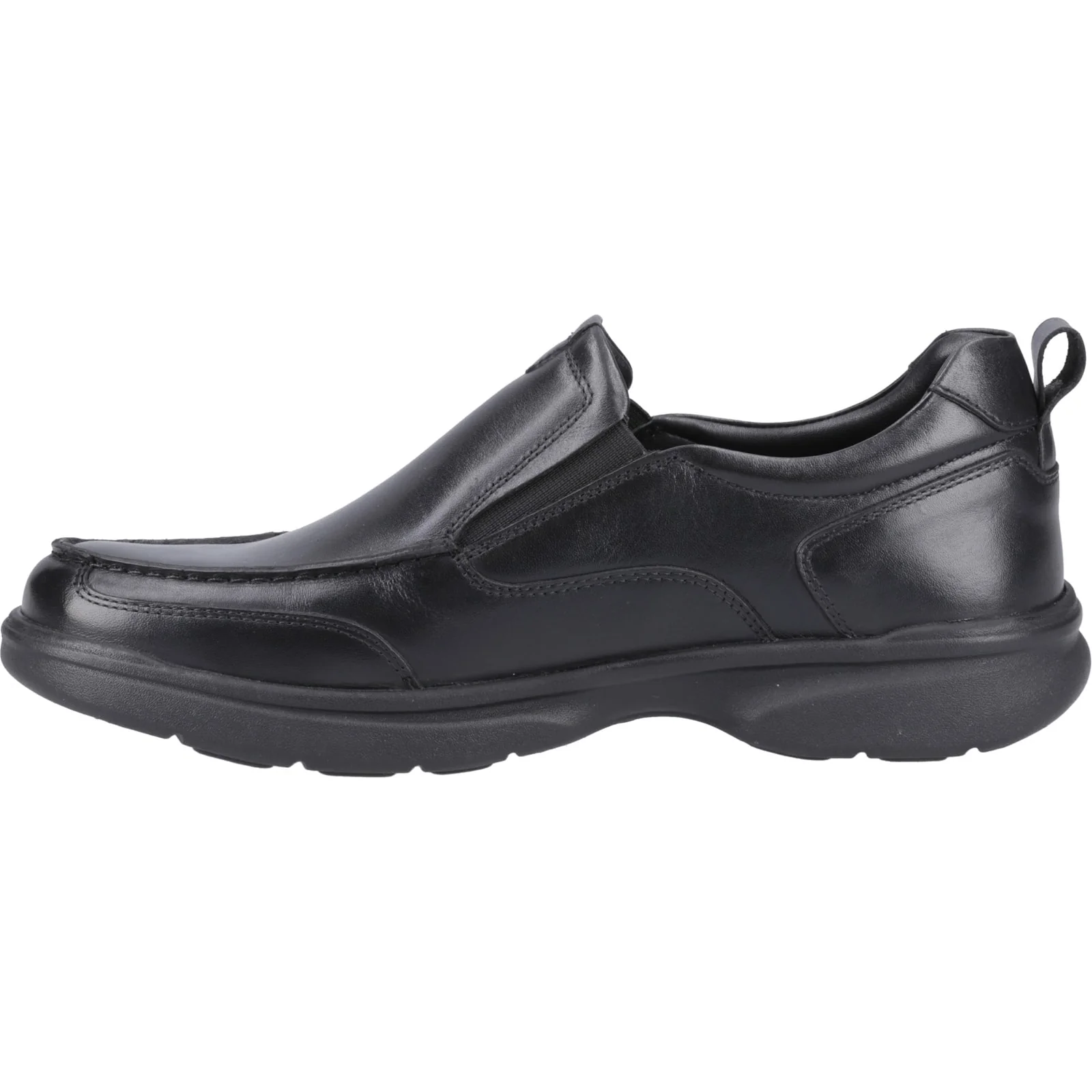 Hush Puppies Mens Harold Slip On Black - Image 2