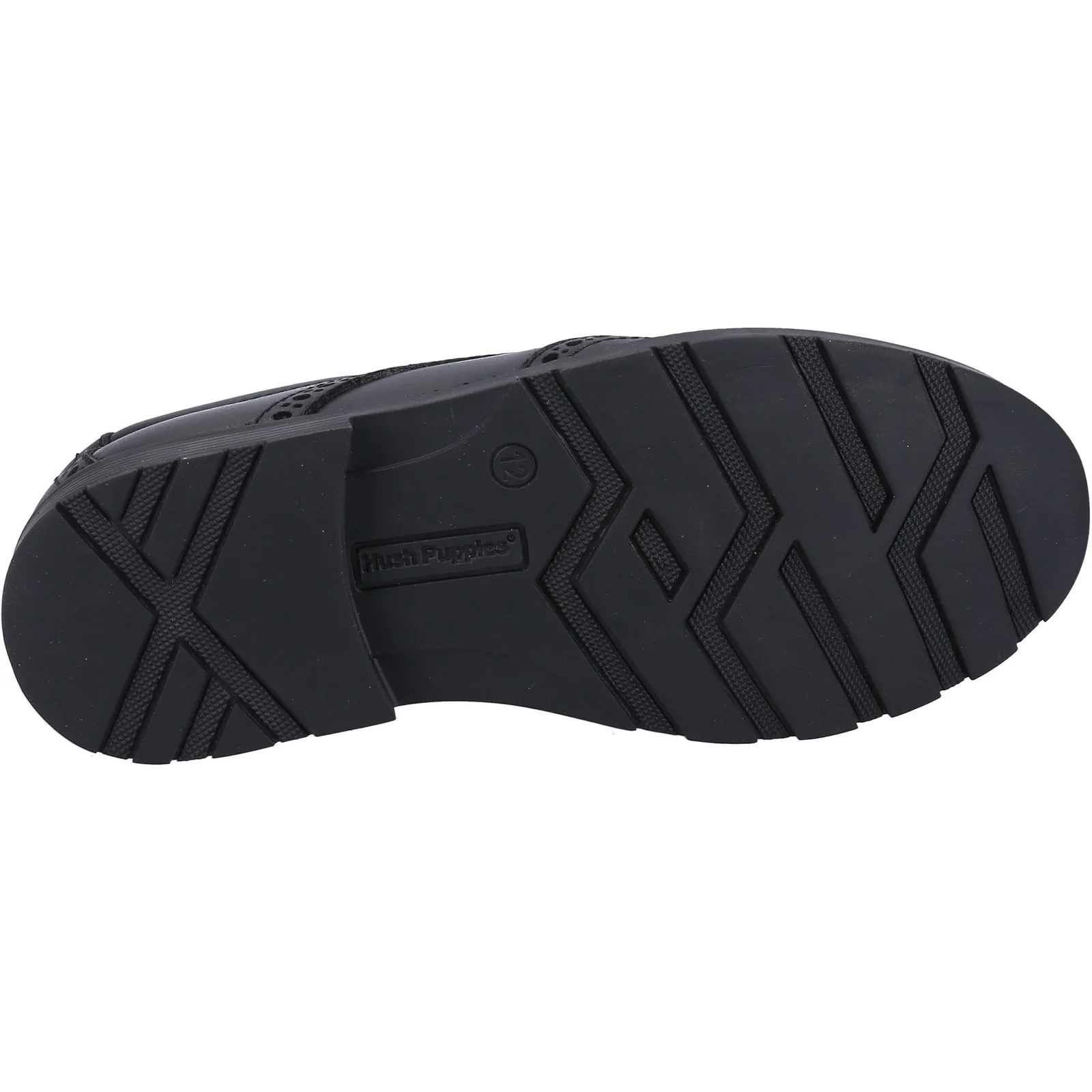 Hush Puppies Mens Jacob SNR Shoe Black - Image 2