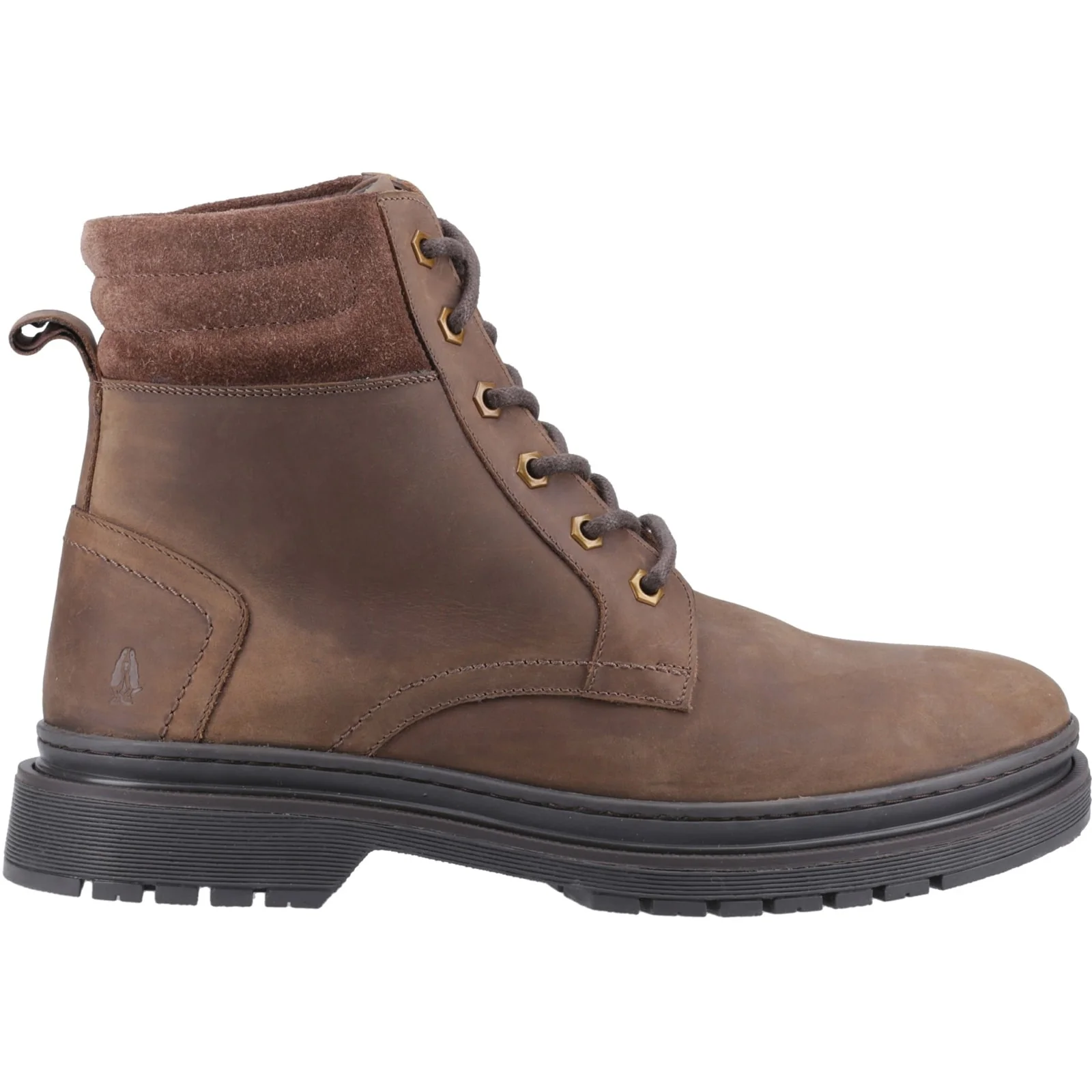 Hush Puppies Mens Jarrod Lace Boot Brown