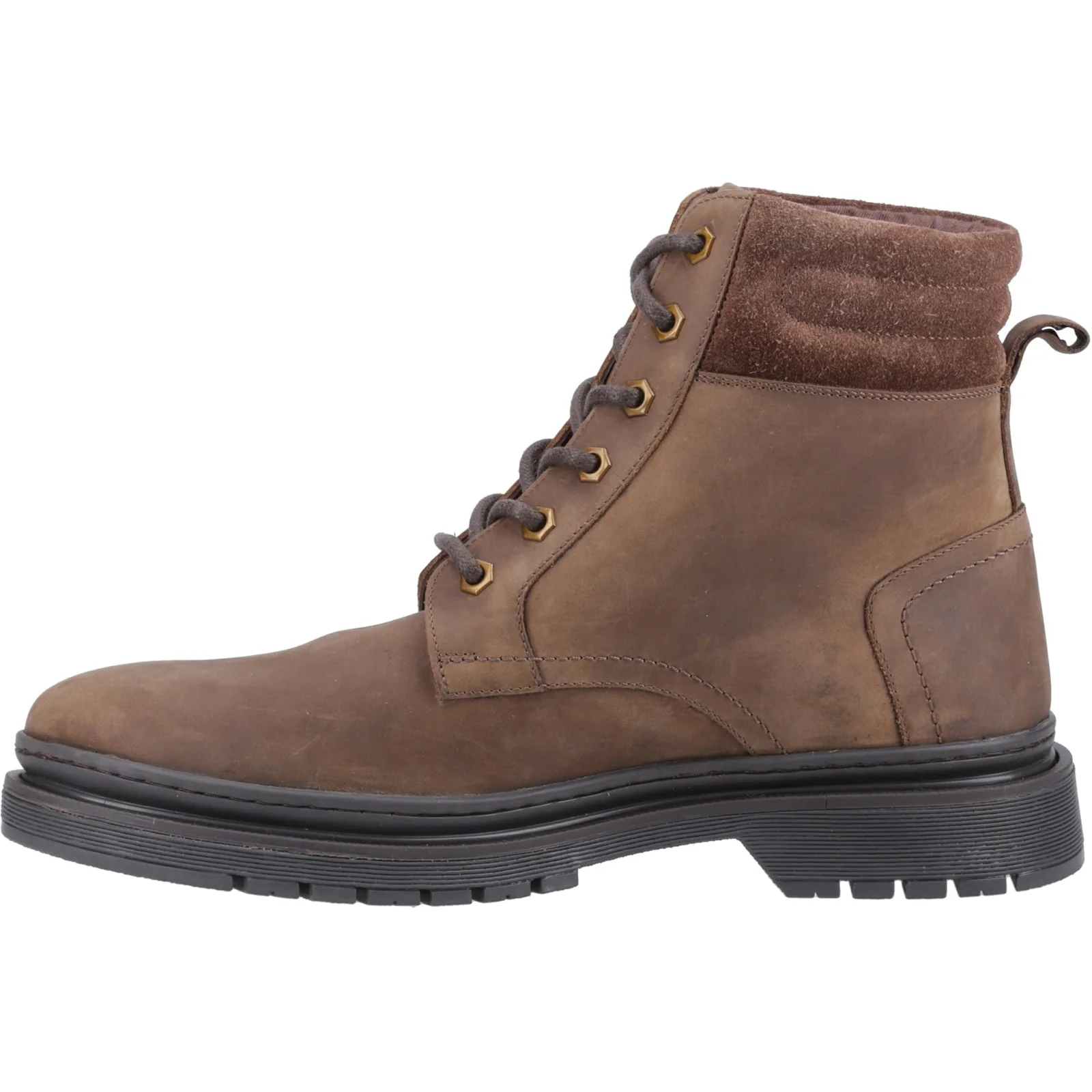 Hush Puppies Mens Jarrod Lace Boot Brown - Image 2