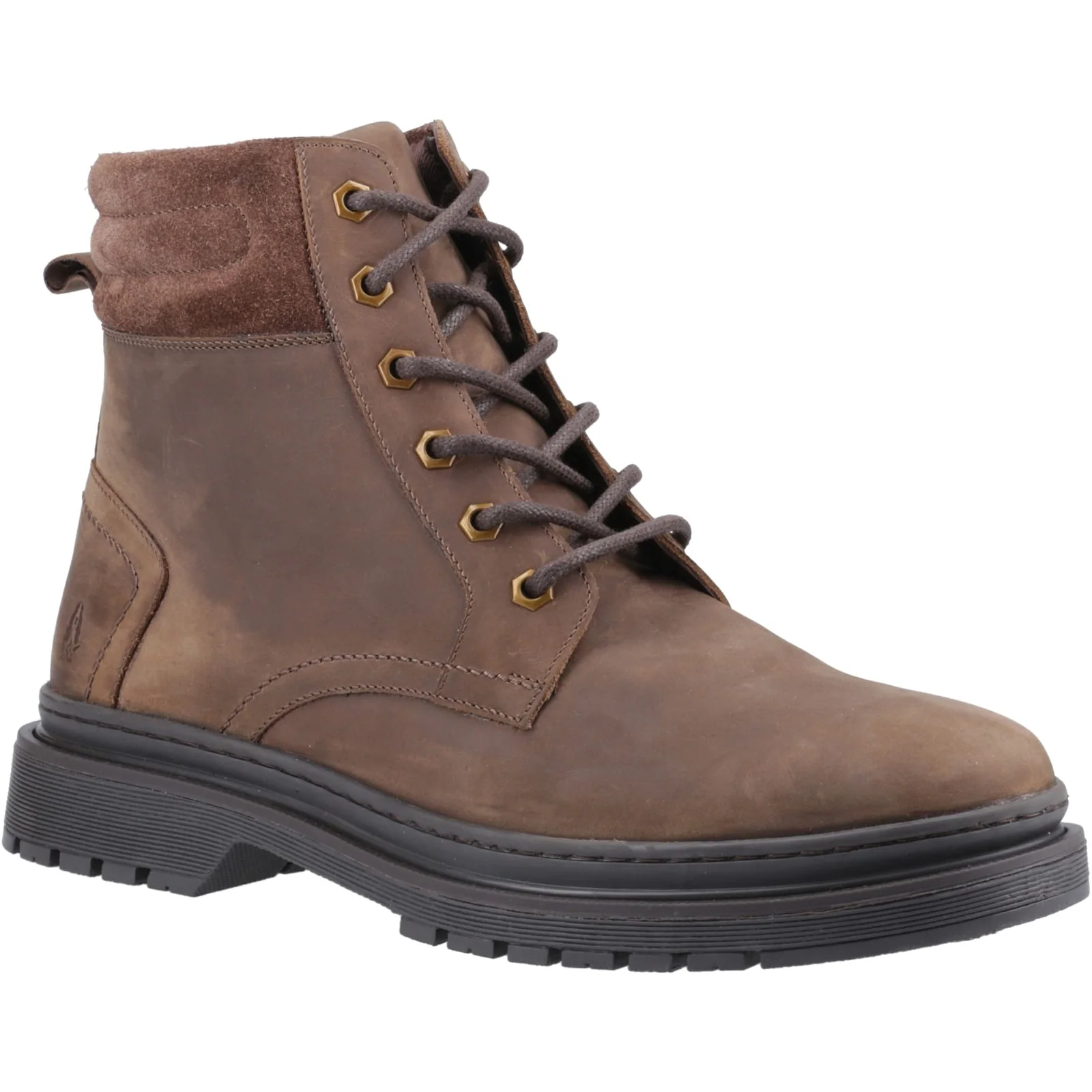 Hush Puppies Mens Jarrod Lace Boot Brown - Image 5