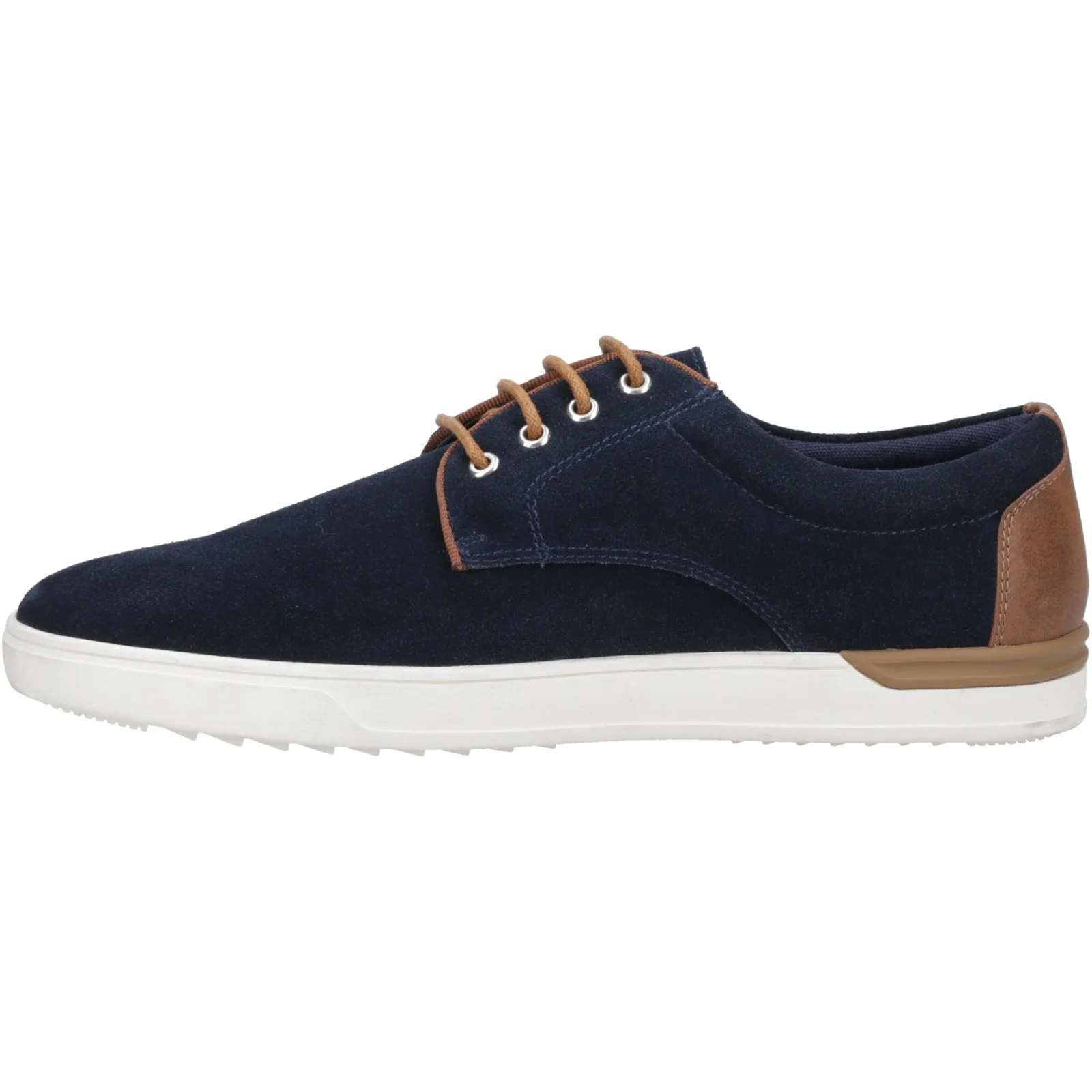 Hush Puppies Mens Joey Lace Up Shoe Navy - Image 2