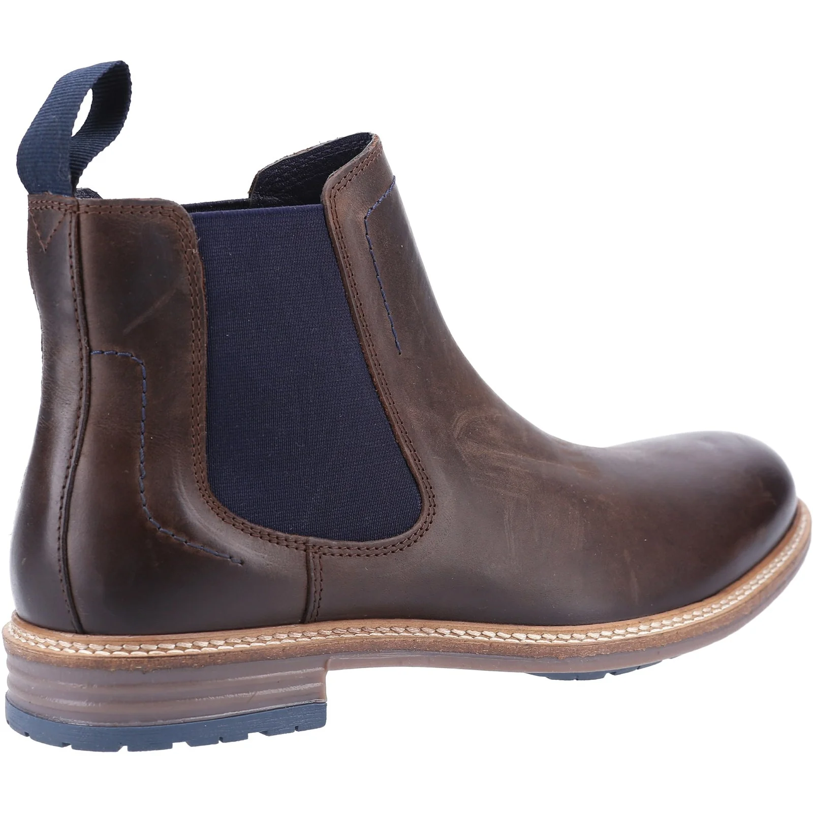 Hush Puppies Mens Justin Chelsea Boot Brown - Image 4