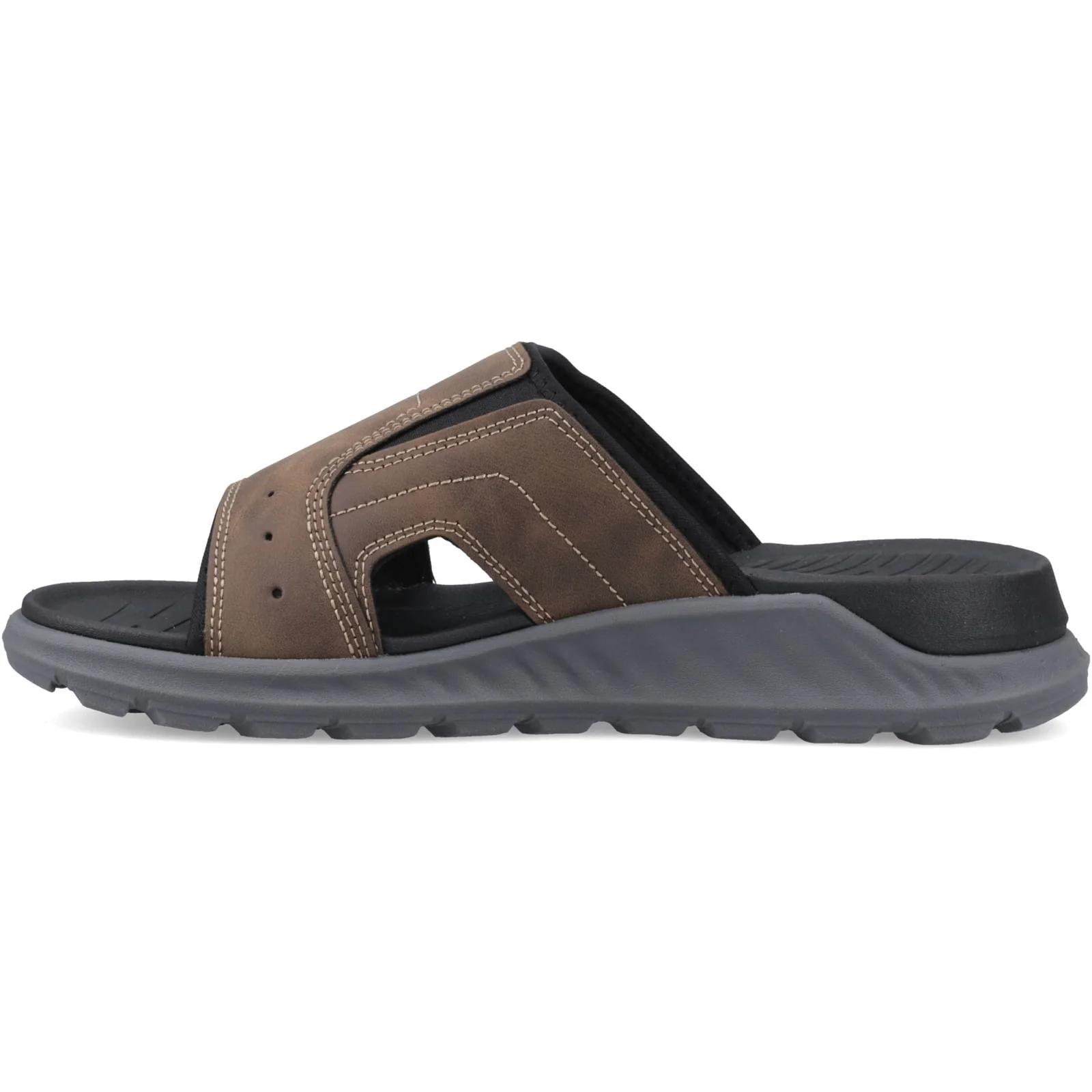 Hush Puppies Mens Lewis Sandal Brown - Image 2