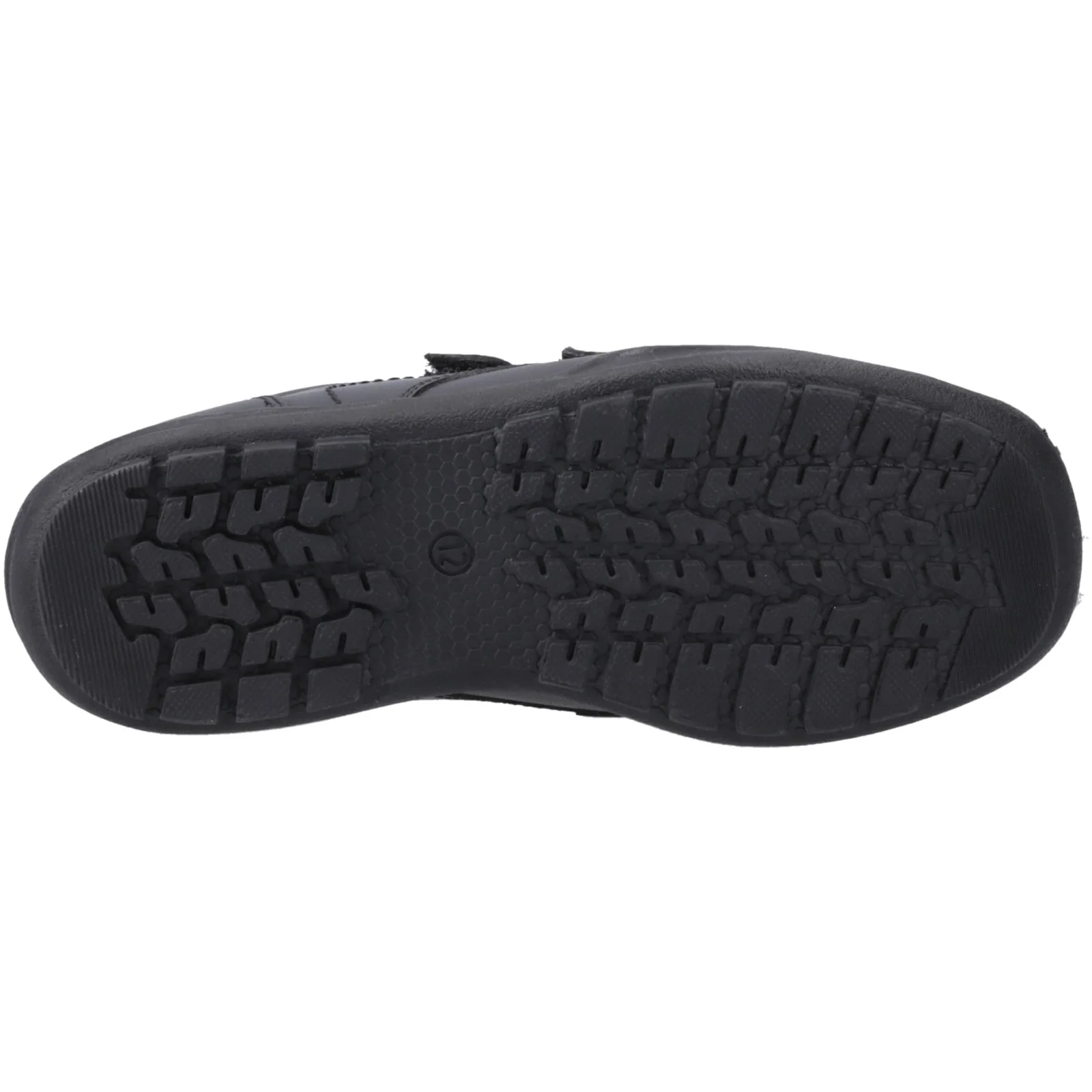 Hush Puppies Mens Maddox Touch Fastening Shoe Black - Image 3