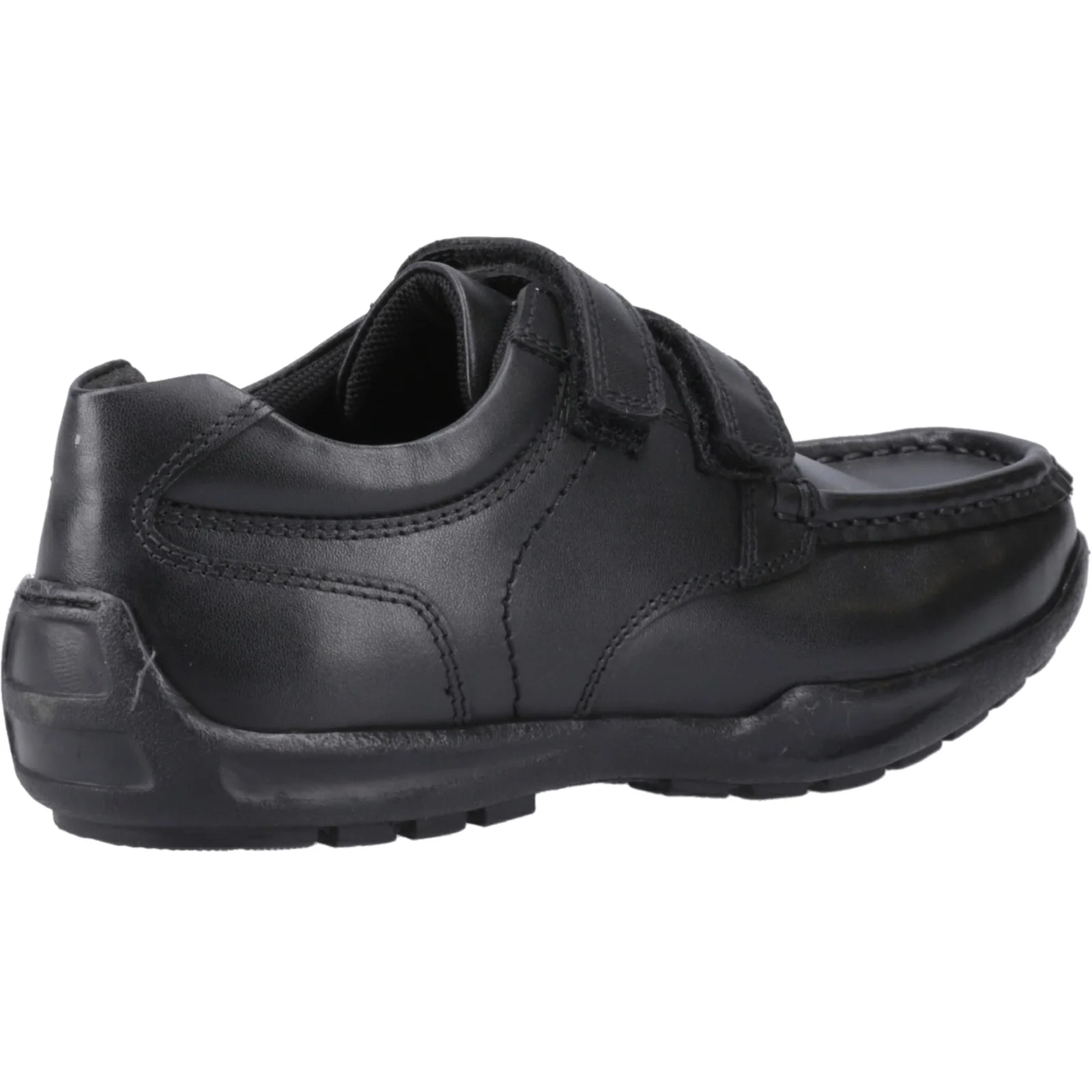 Hush Puppies Mens Maddox Touch Fastening Shoe Black - Image 4