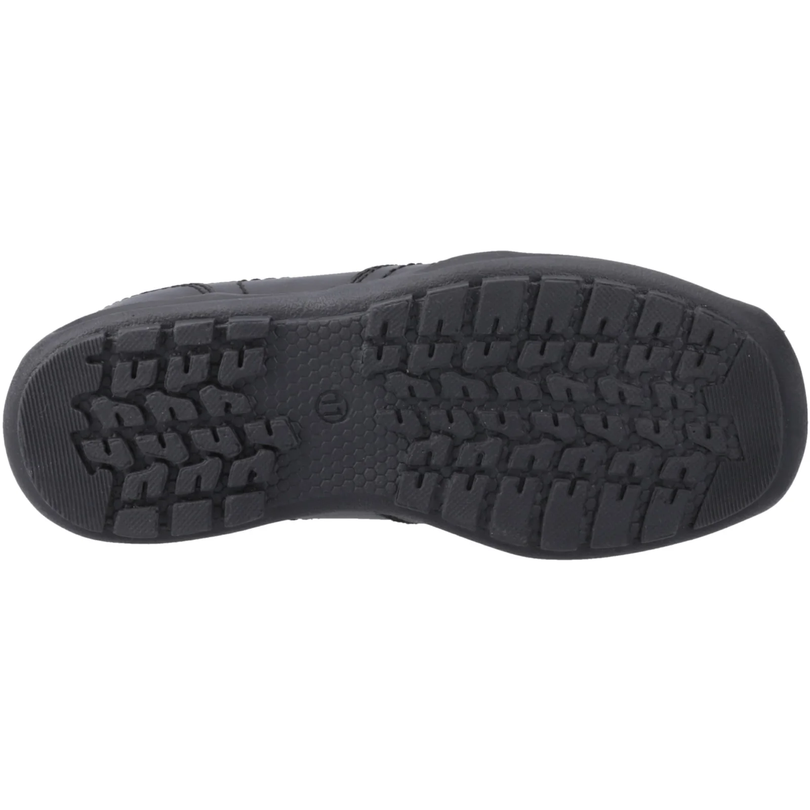 Hush Puppies Mens Morgan Slip On Snr Black - Image 3
