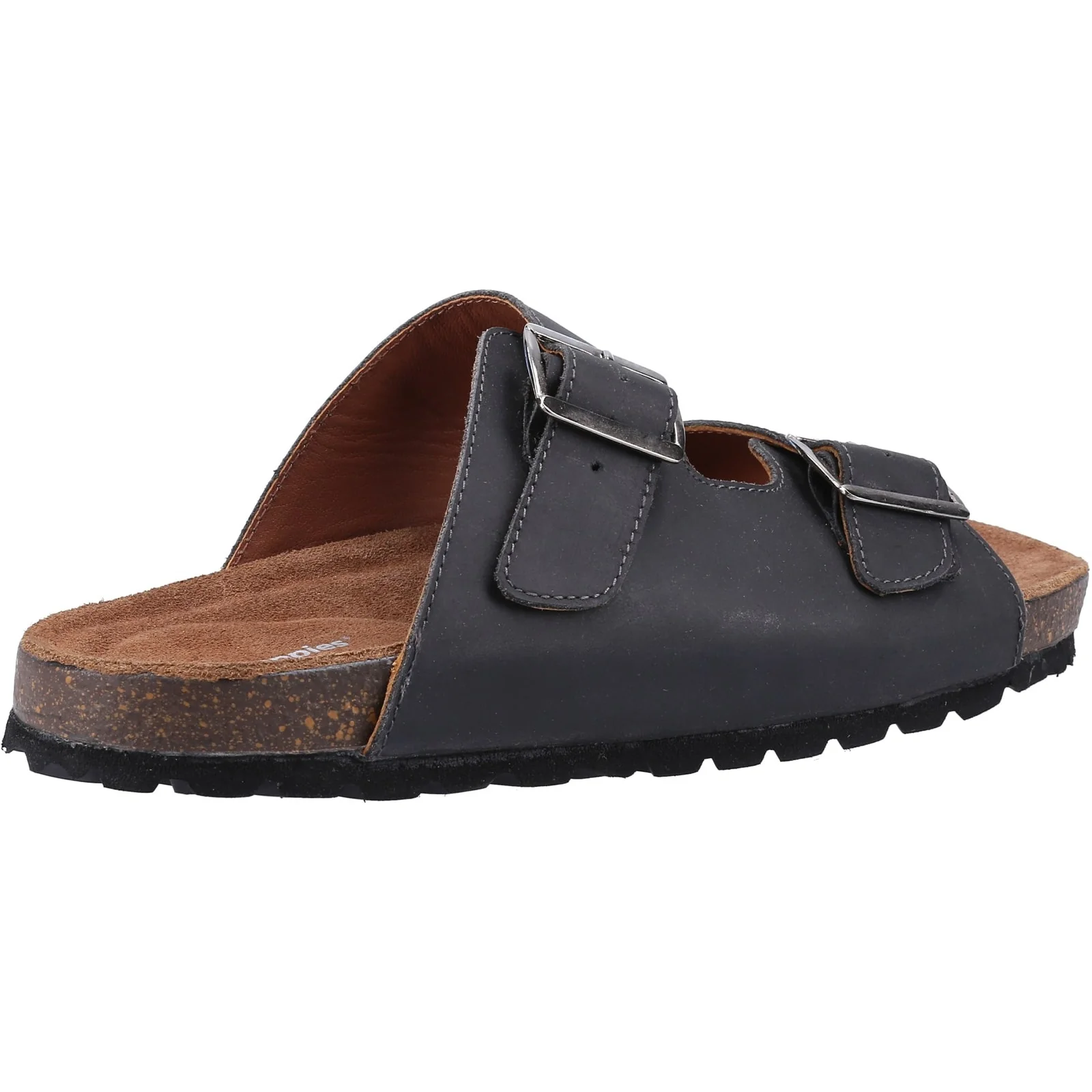 Hush Puppies Mens Nash Slider Black - Image 4