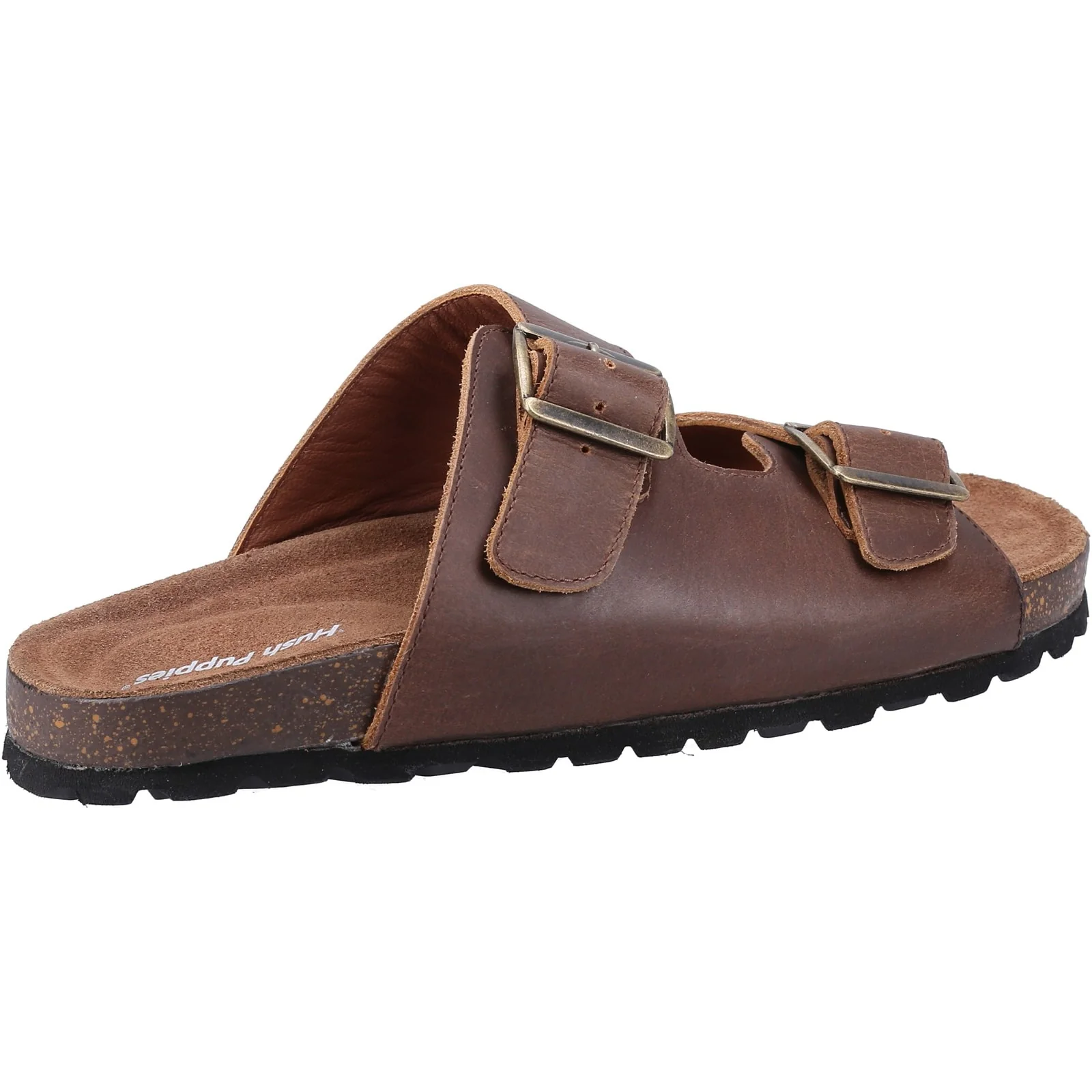 Hush Puppies Mens Nash Slider Brown - Image 3