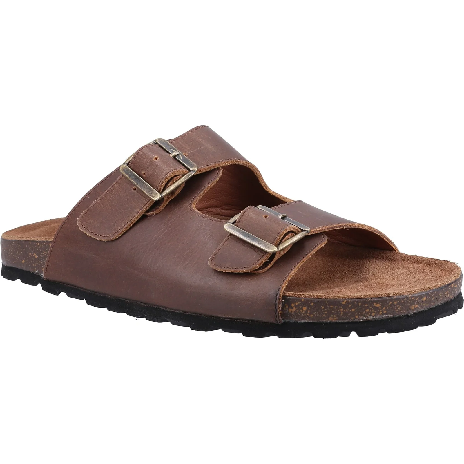 Hush Puppies Mens Nash Slider Brown - Image 4