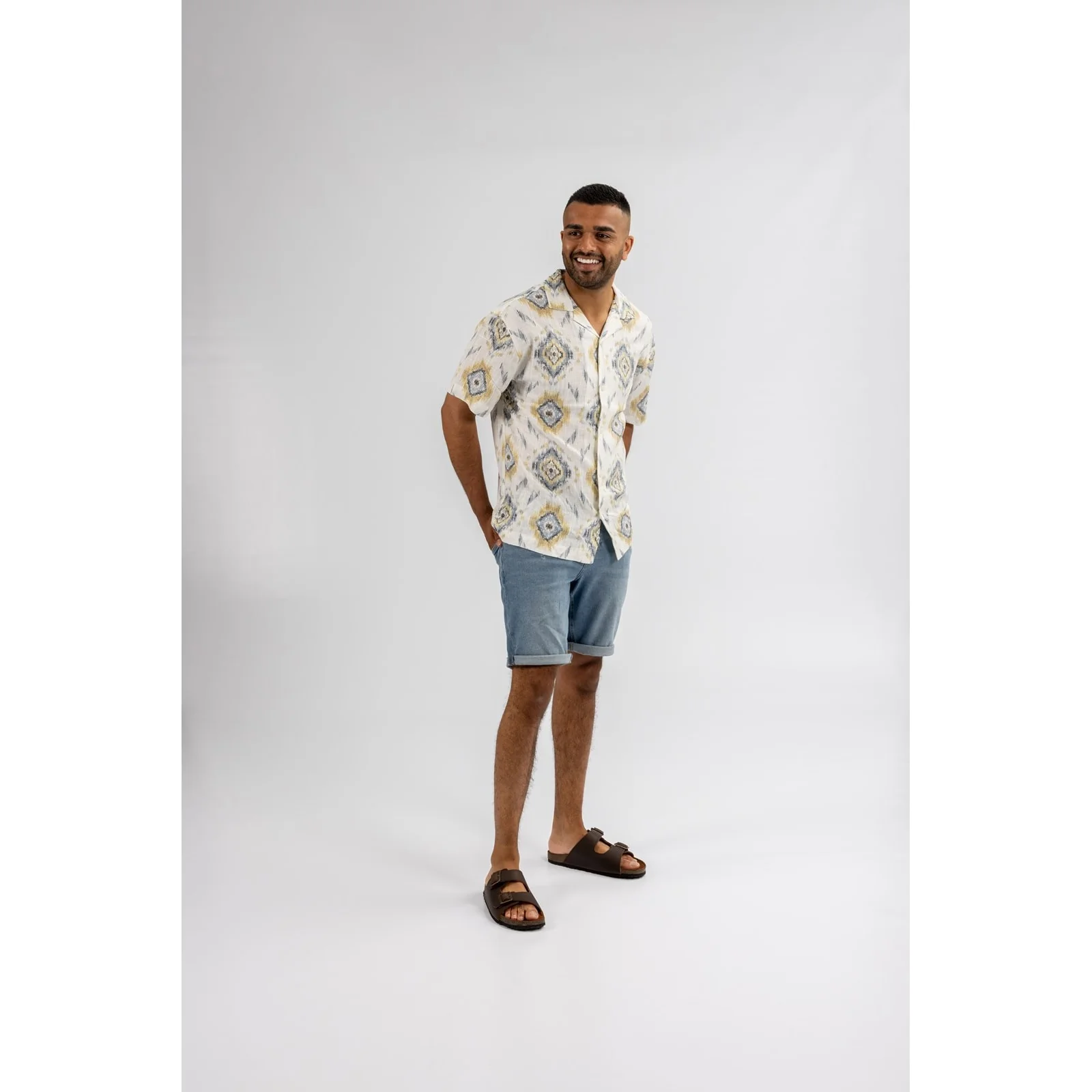 Hush Puppies Mens Nash Slider Brown - Image 5