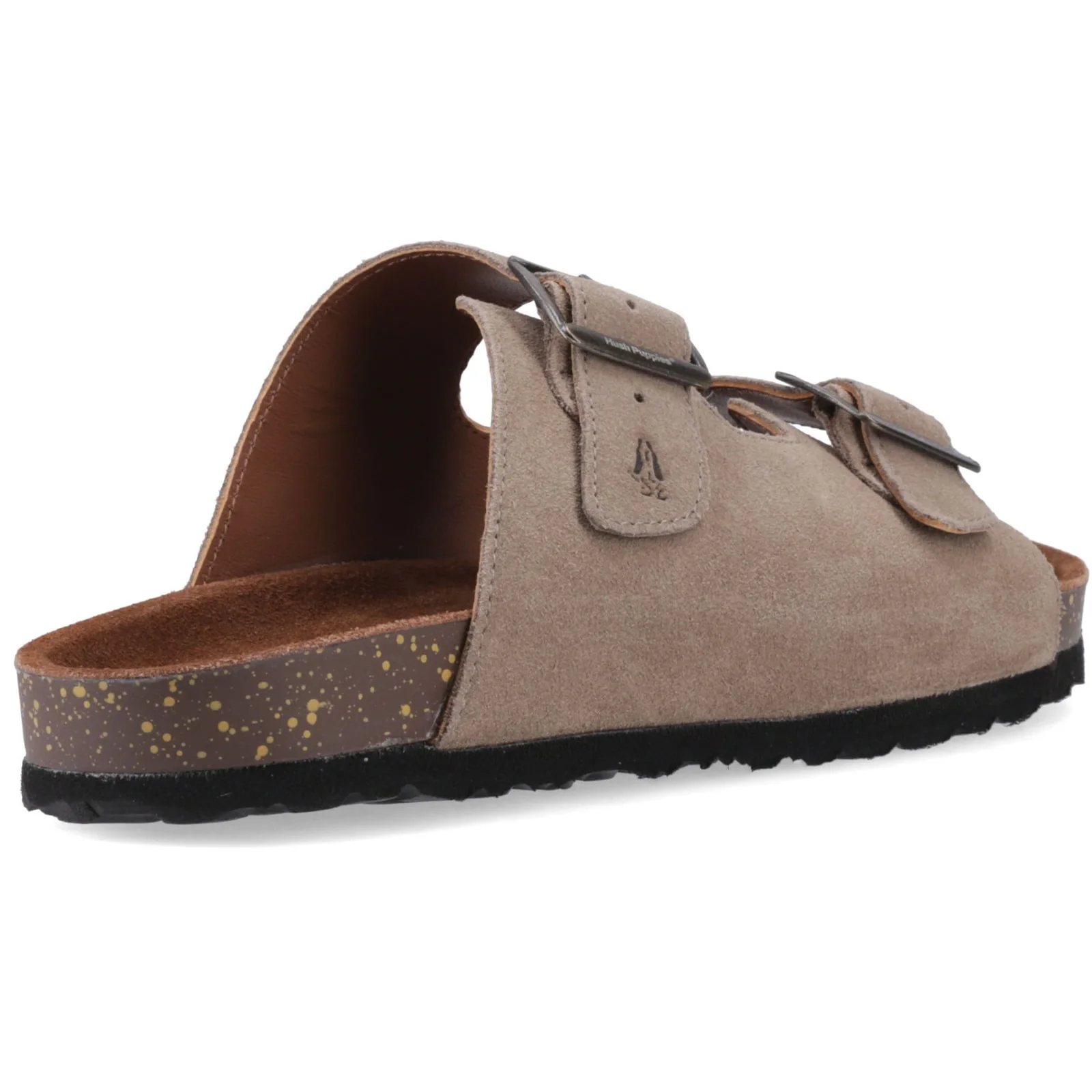 Hush Puppies Mens Nash Slider Taupe - Image 4