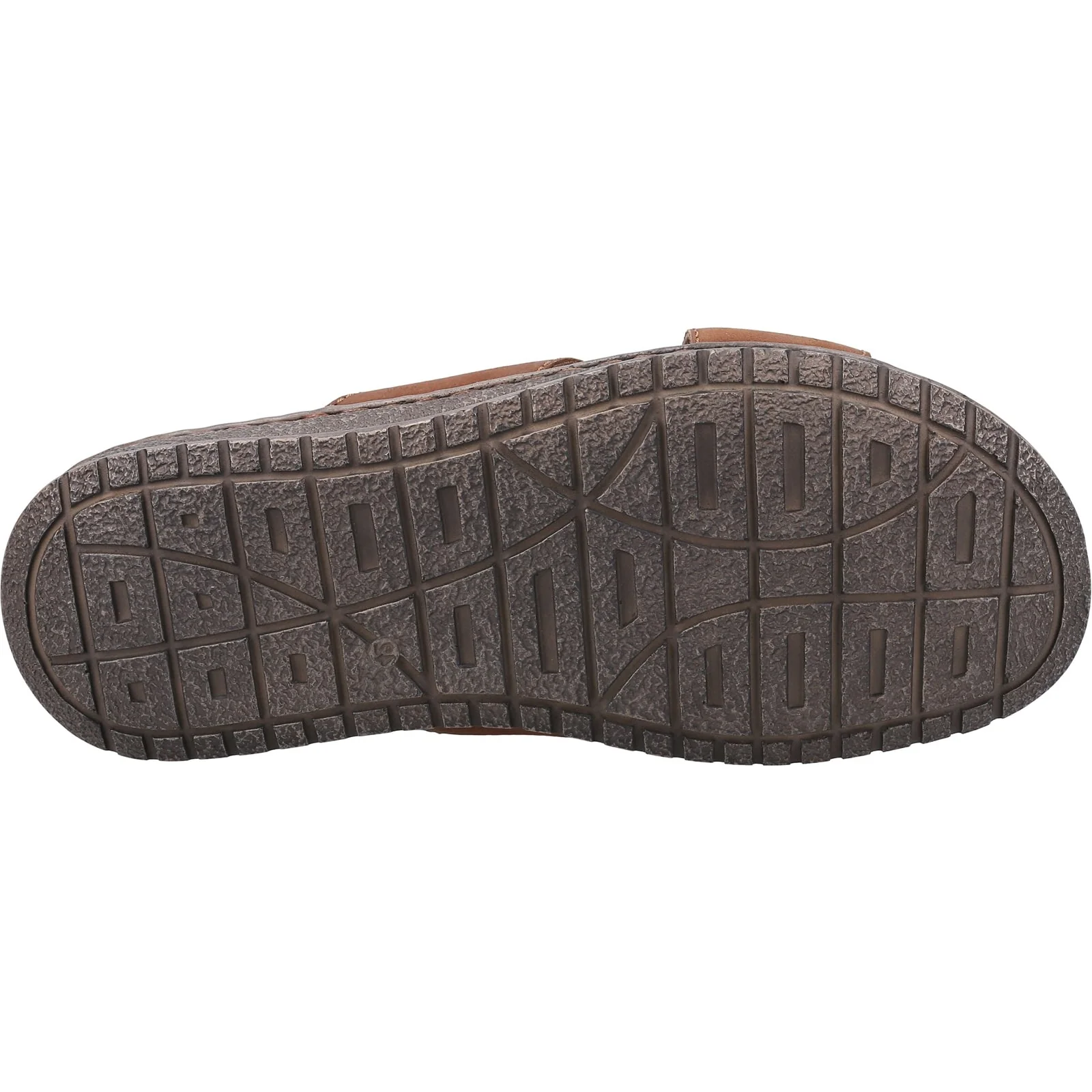 Hush Puppies Mens Nile Cross Over Sandal Brown - Image 2