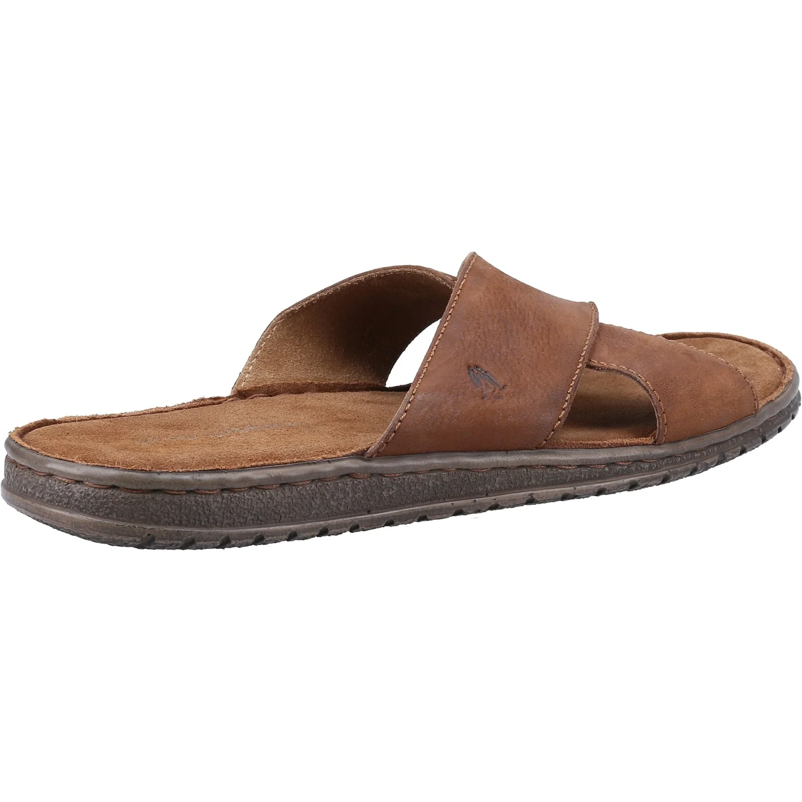 Hush Puppies Mens Nile Cross Over Sandal Brown - Image 3