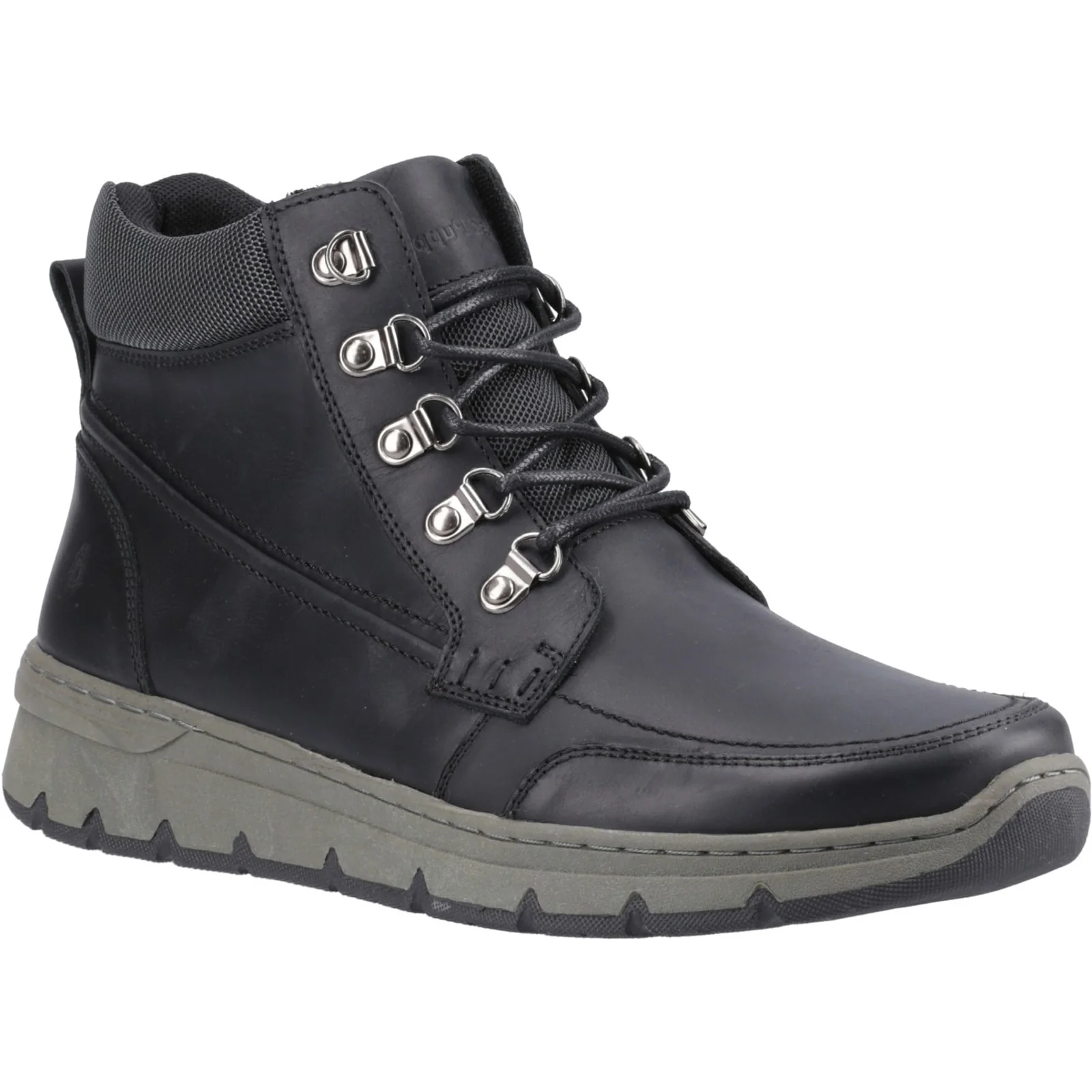 Hush Puppies Mens Nixon Boot Black - Image 5