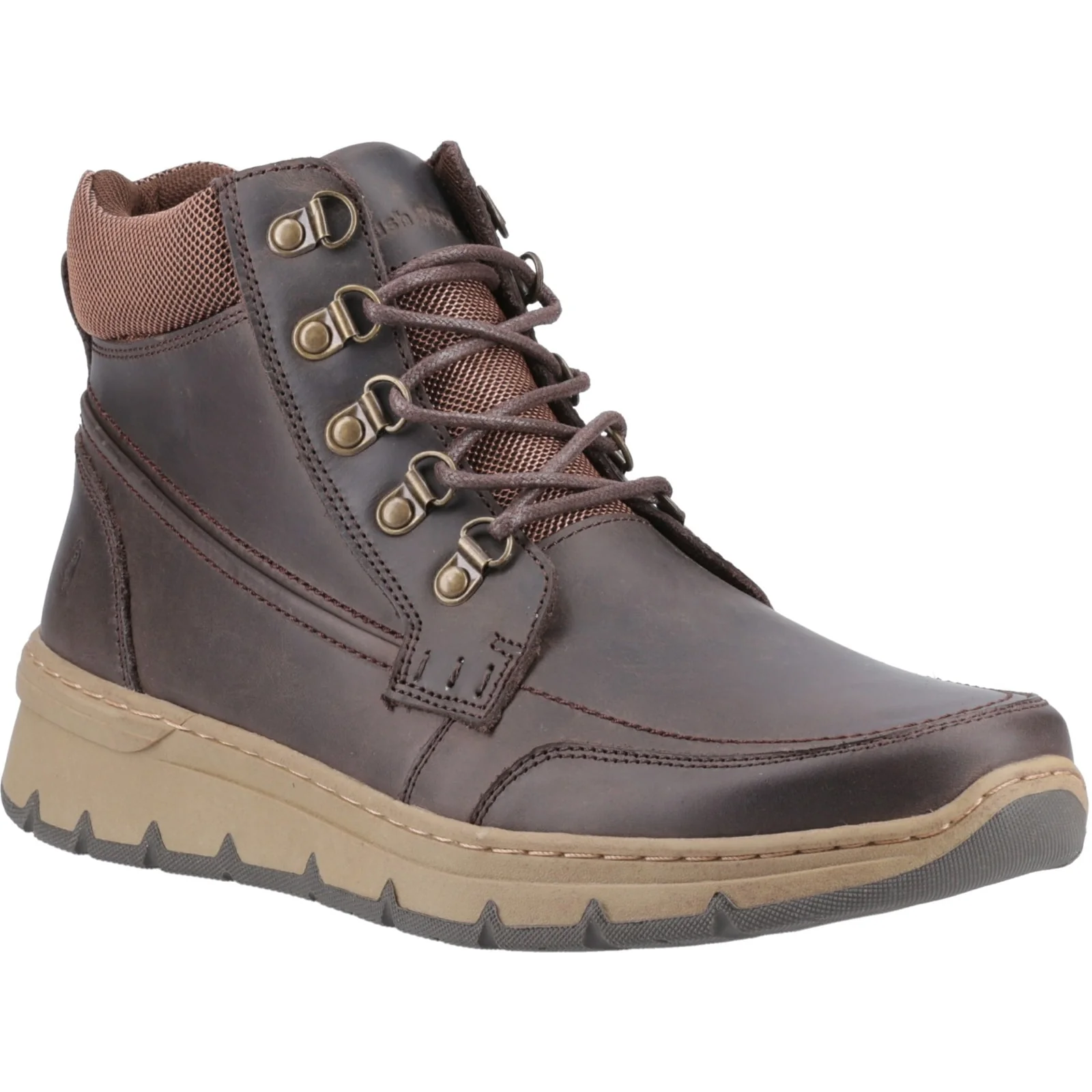 Hush Puppies Mens Nixon Boot Brown - Image 5