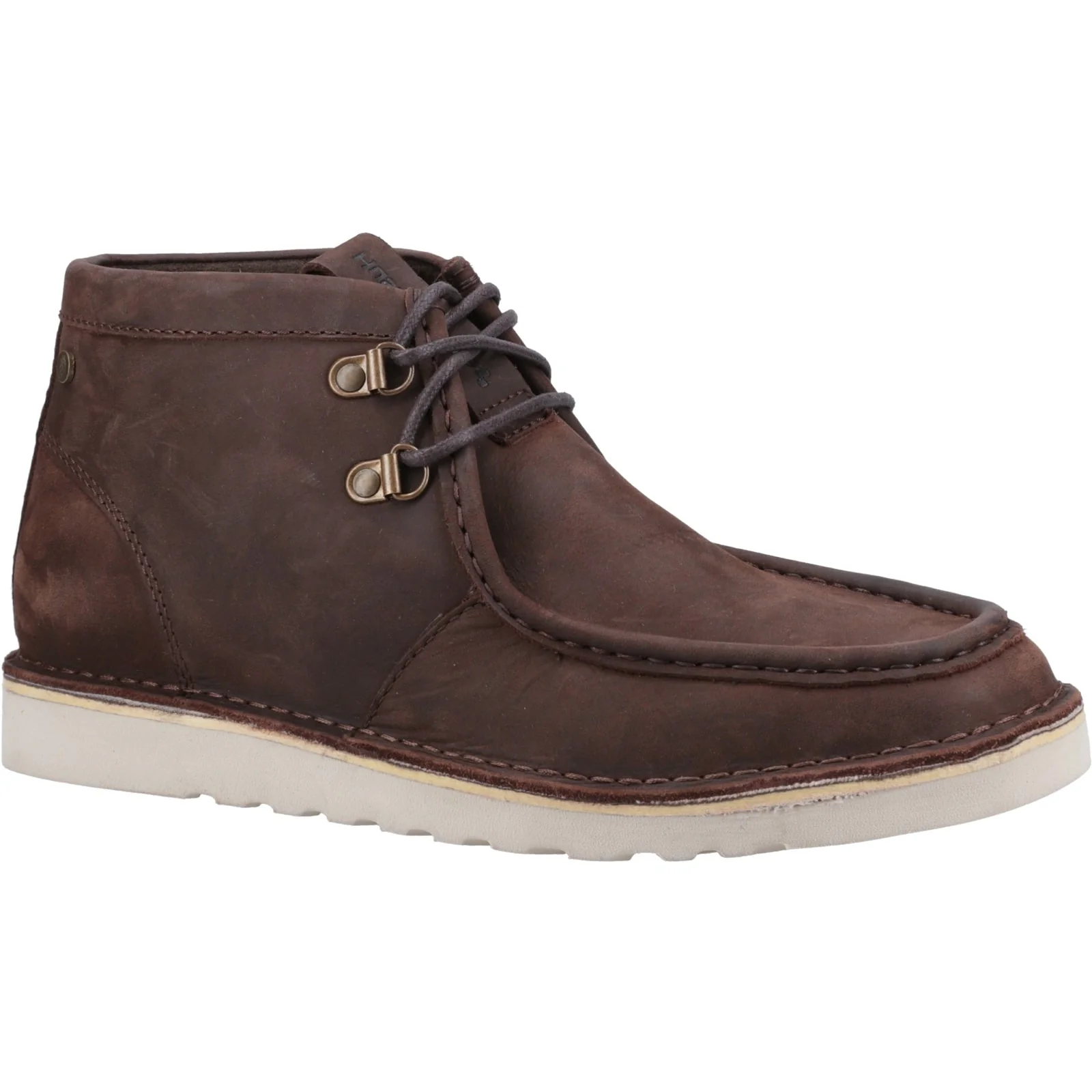 Hush Puppies Mens Oswald Boots Brown - Image 5