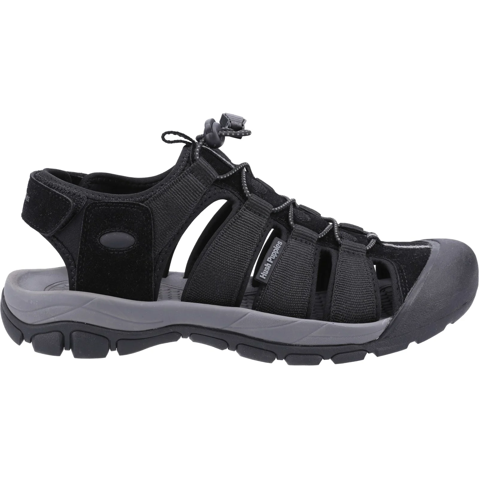 Hush Puppies Mens Peru Sandal Black