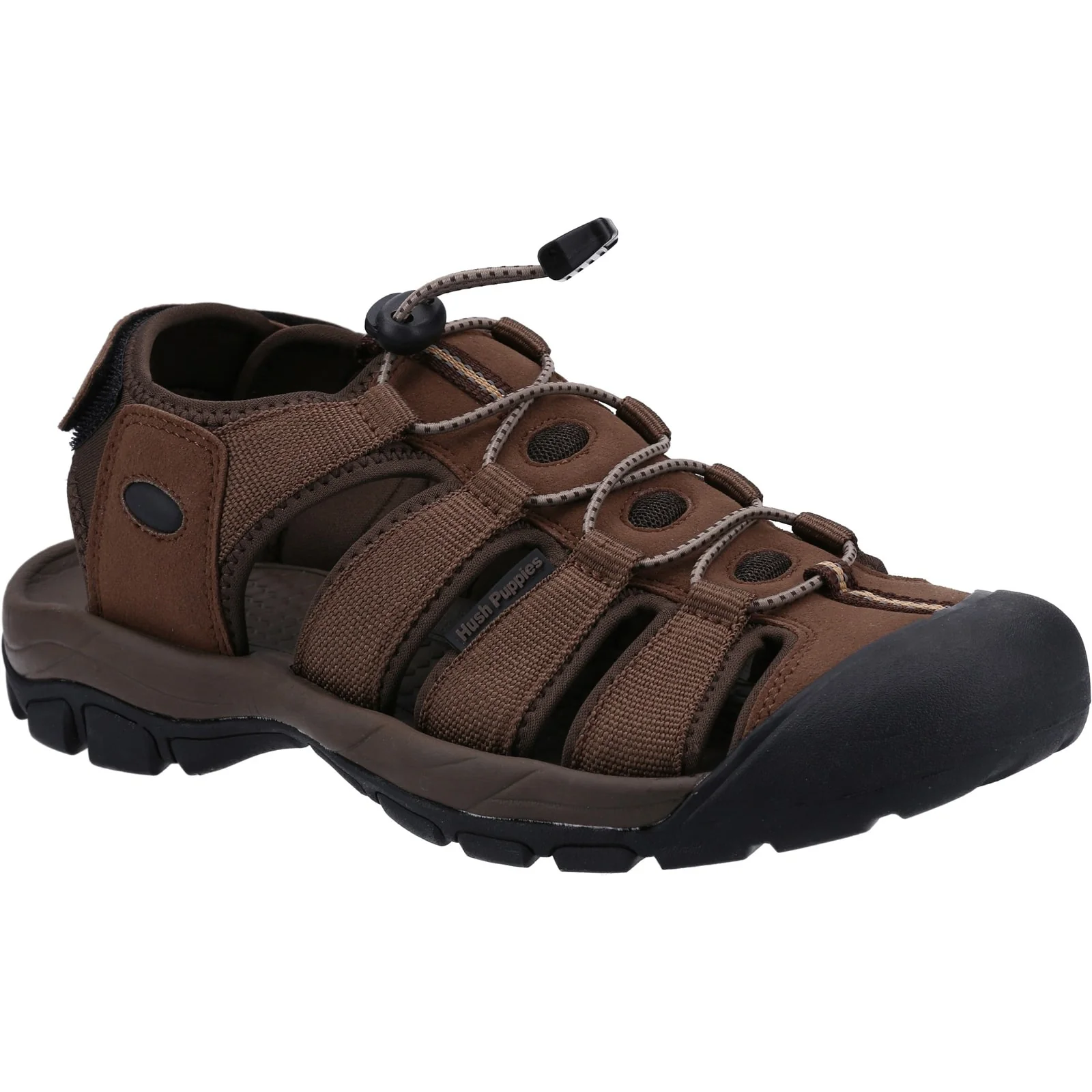 Hush Puppies Mens Peru Sandal Brown - Image 4