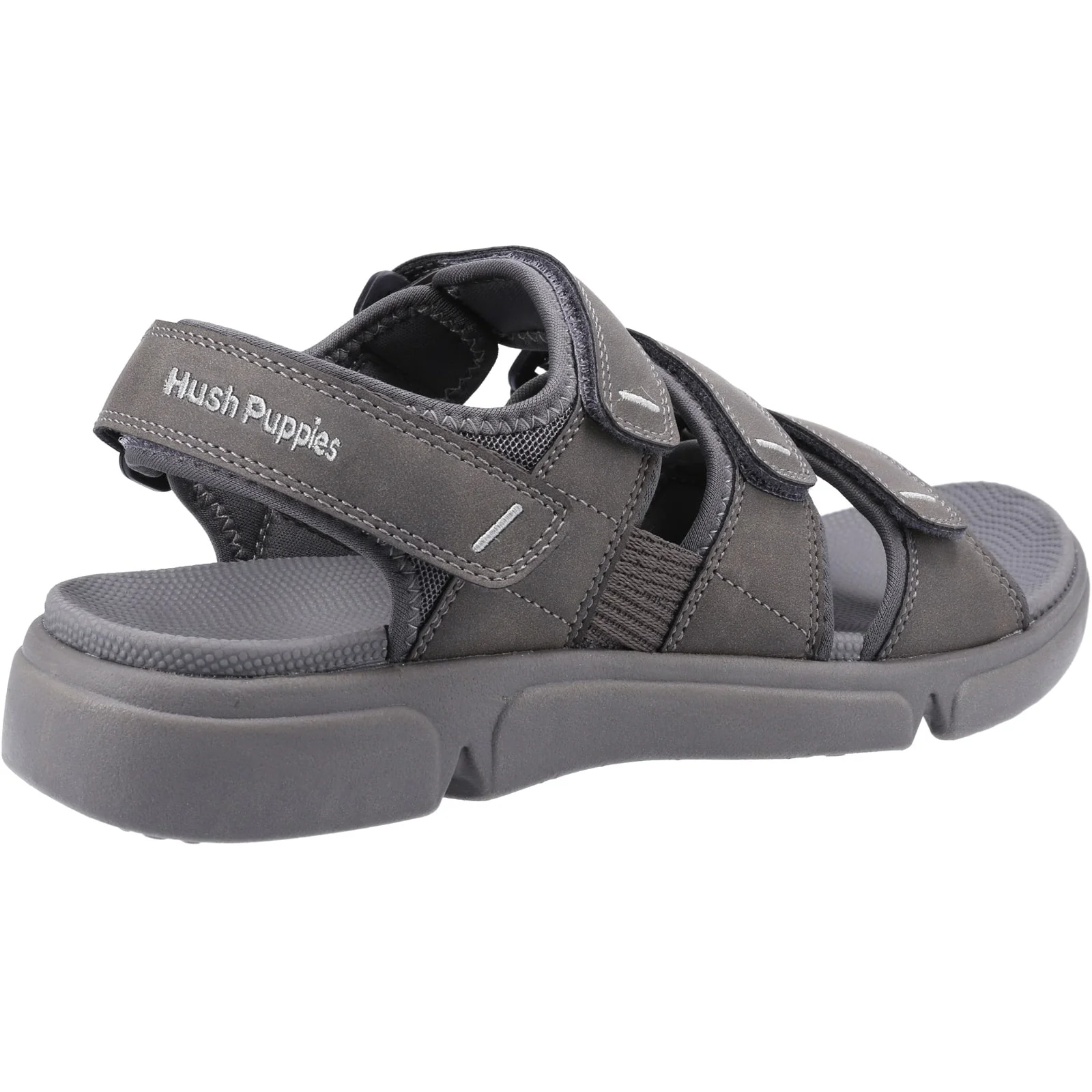 Hush Puppies Mens Raul Sandal Grey - Image 3