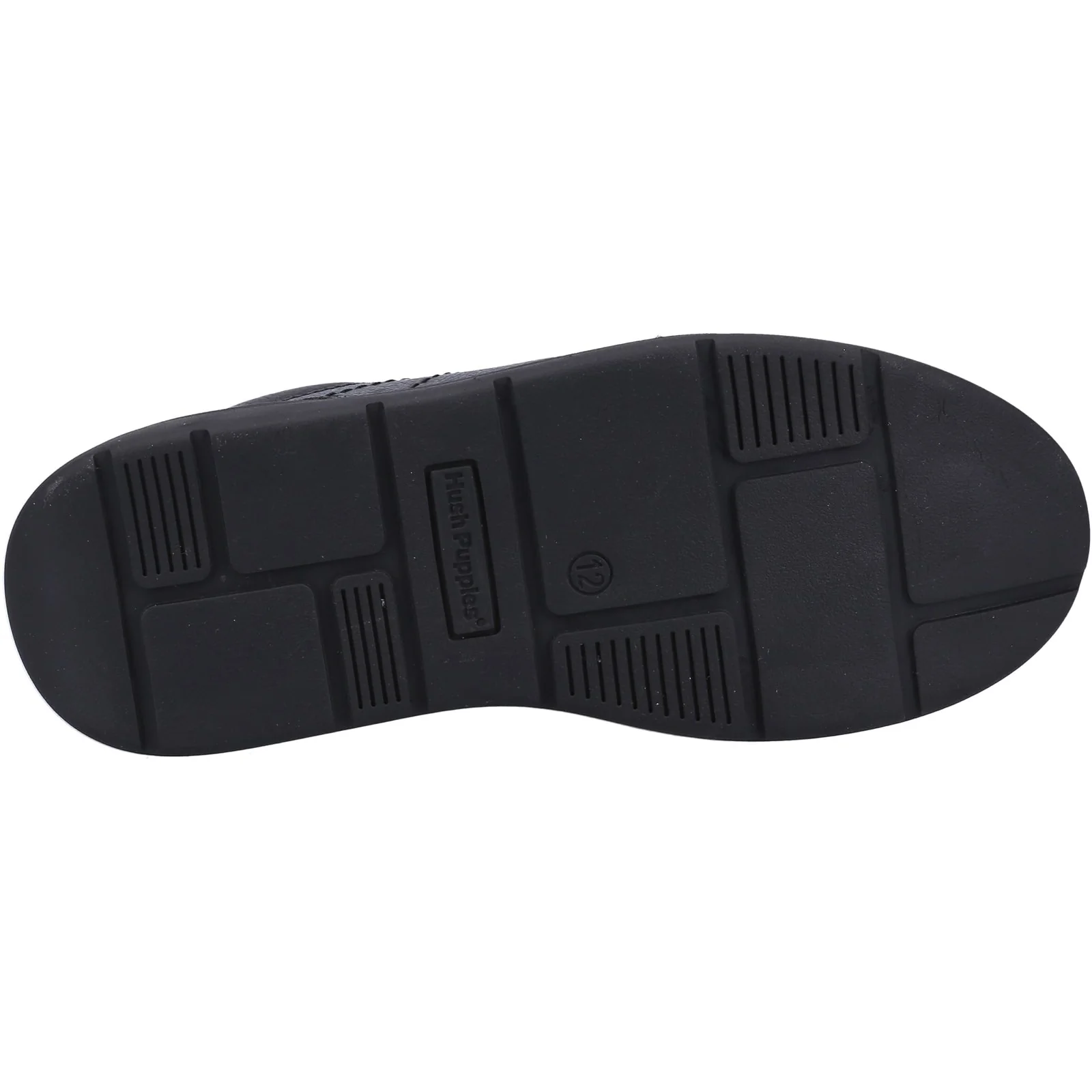 Hush Puppies Mens Robert SNR Shoe Black - Image 2