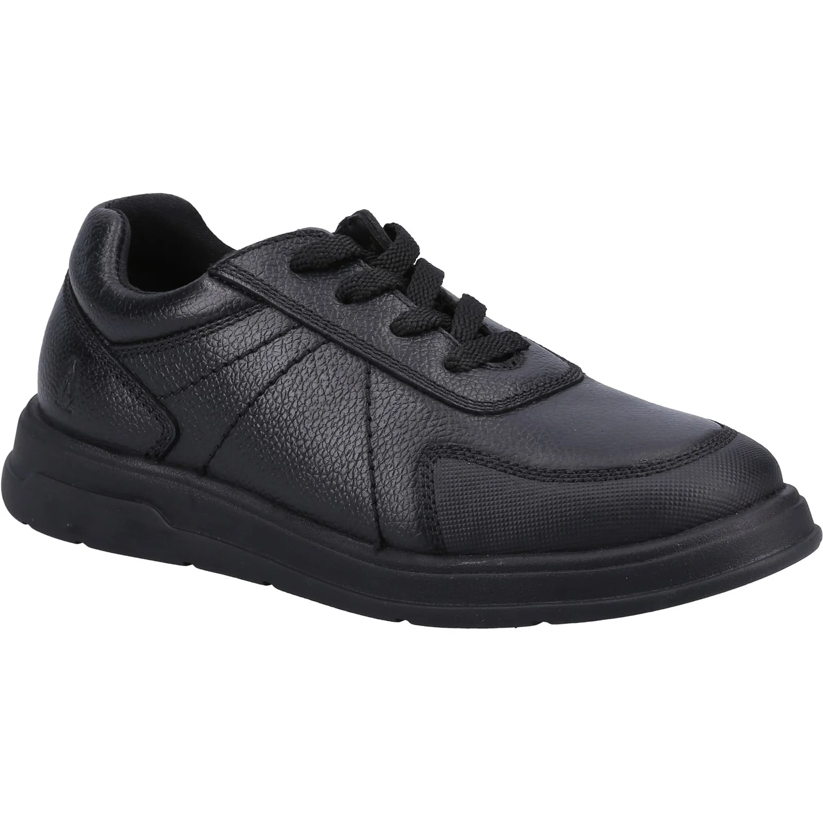 Hush Puppies Mens Robert SNR Shoe Black - Image 4