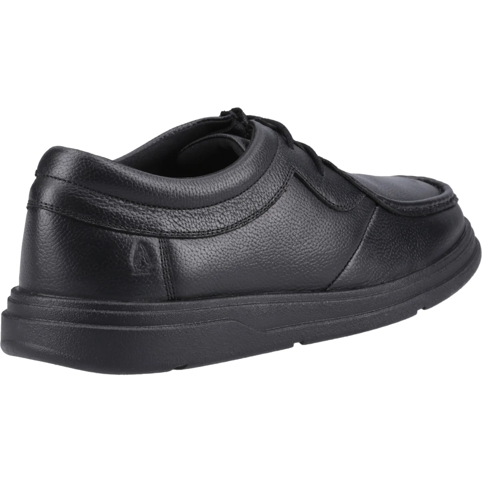 Hush Puppies Mens Ronan Mocc Toe Snr Black - Image 4