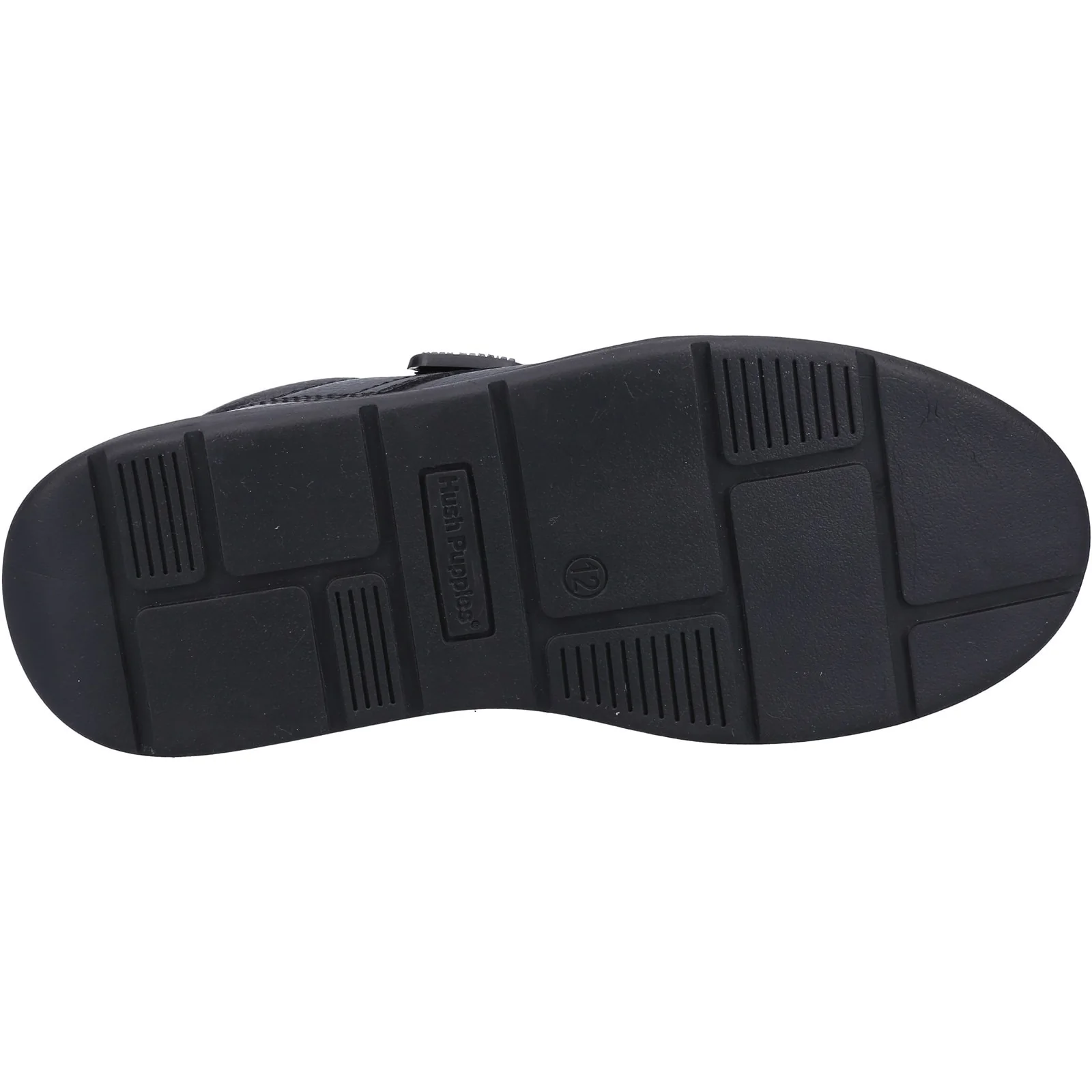 Hush Puppies Mens Rowan SNR Shoe Black - Image 2