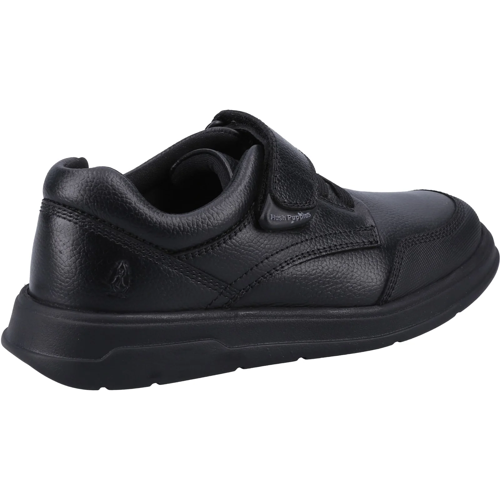 Hush Puppies Mens Rowan SNR Shoe Black - Image 3