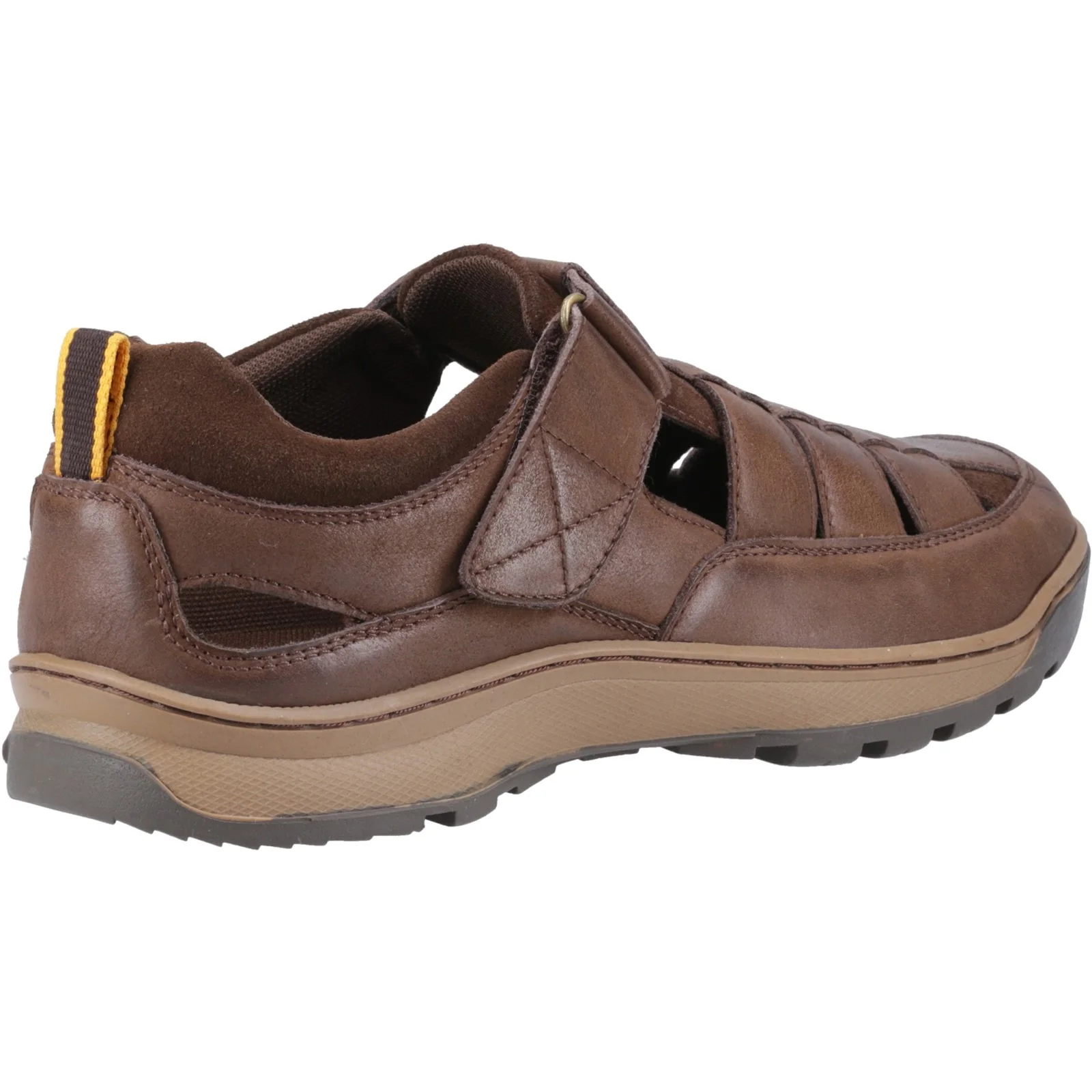 Hush Puppies Mens Rucker Fisherman Brown - Image 4