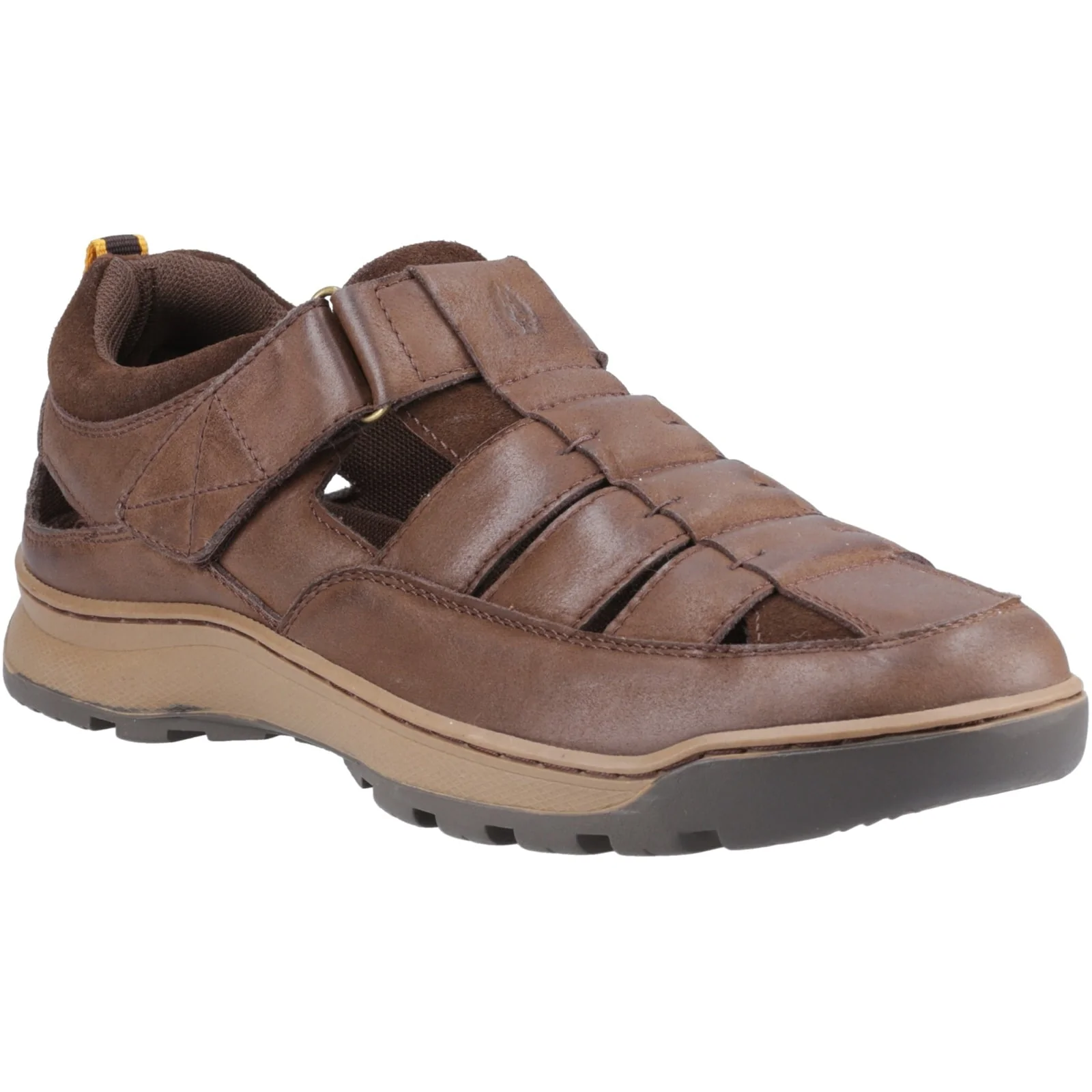 Hush Puppies Mens Rucker Fisherman Brown - Image 5