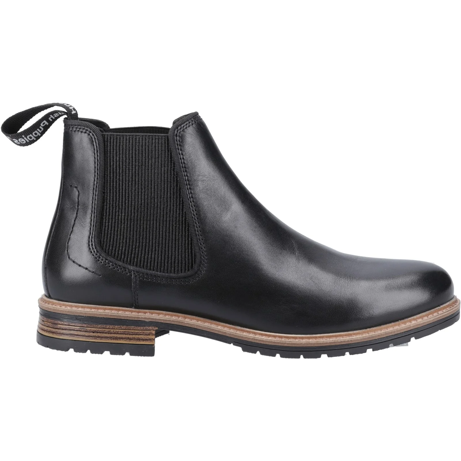 Hush Puppies Mens Russell Boots Black