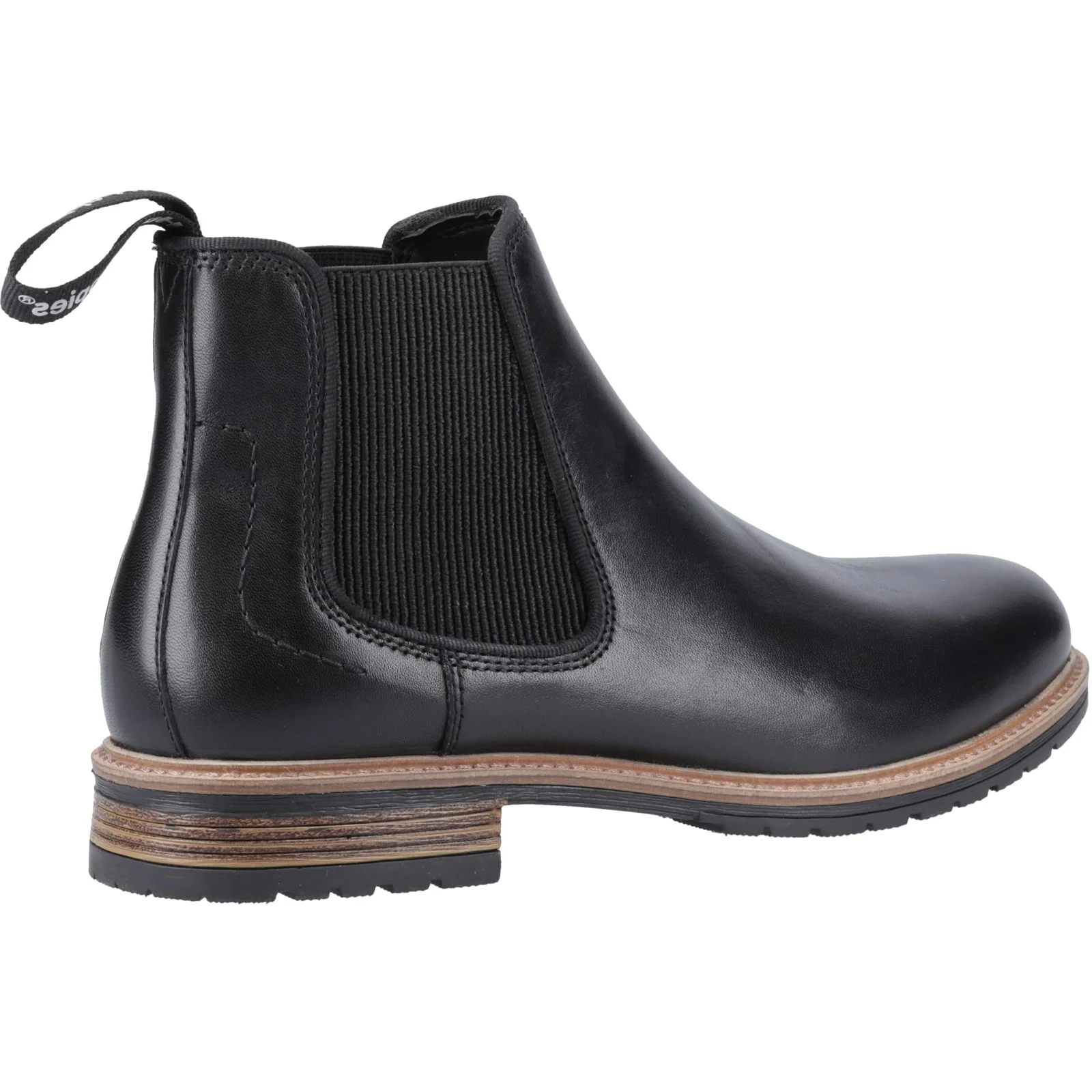 Hush Puppies Mens Russell Boots Black - Image 3